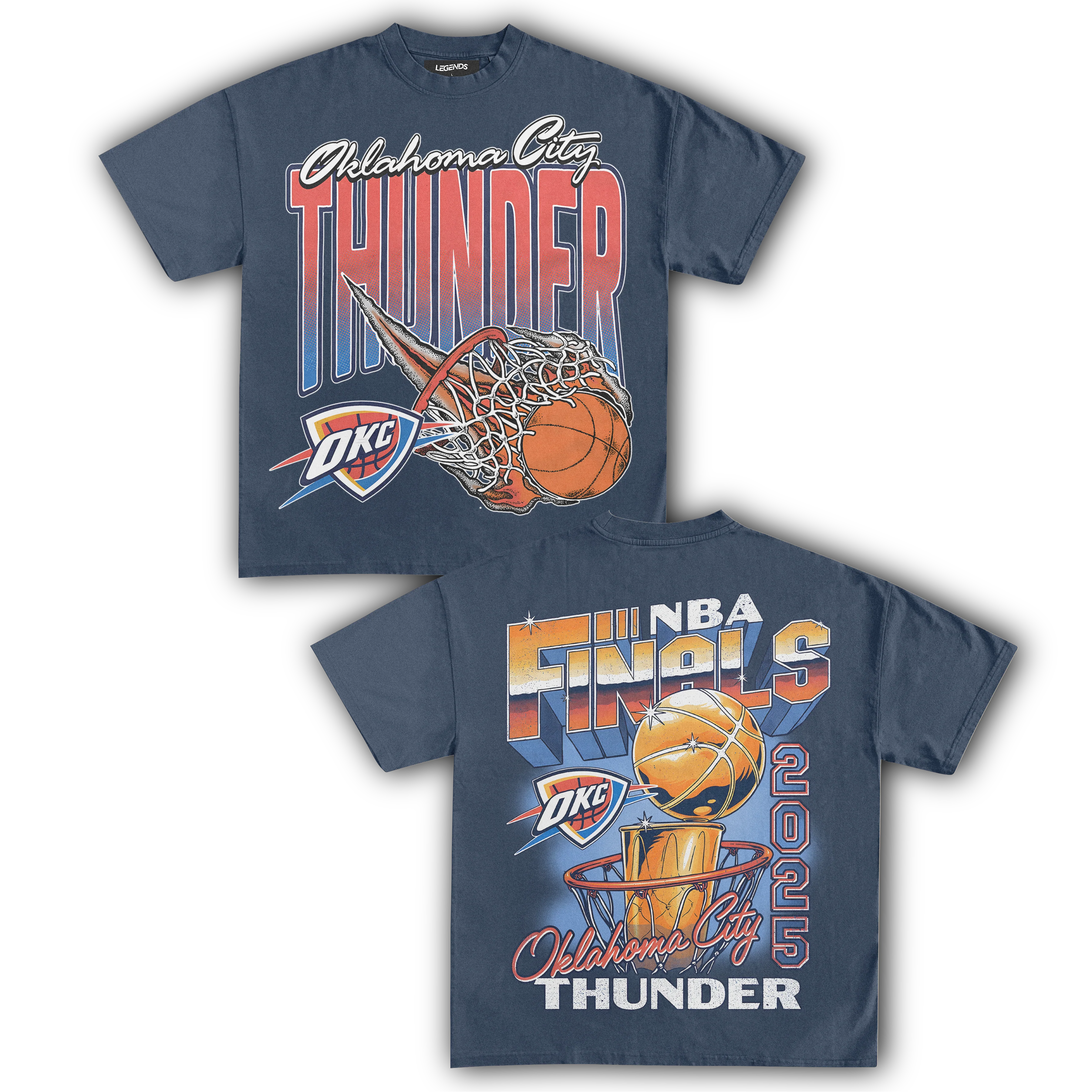 OKLAHOMA CITY THUNDER - OKC II (DOUBLE SIDED) - Image 3