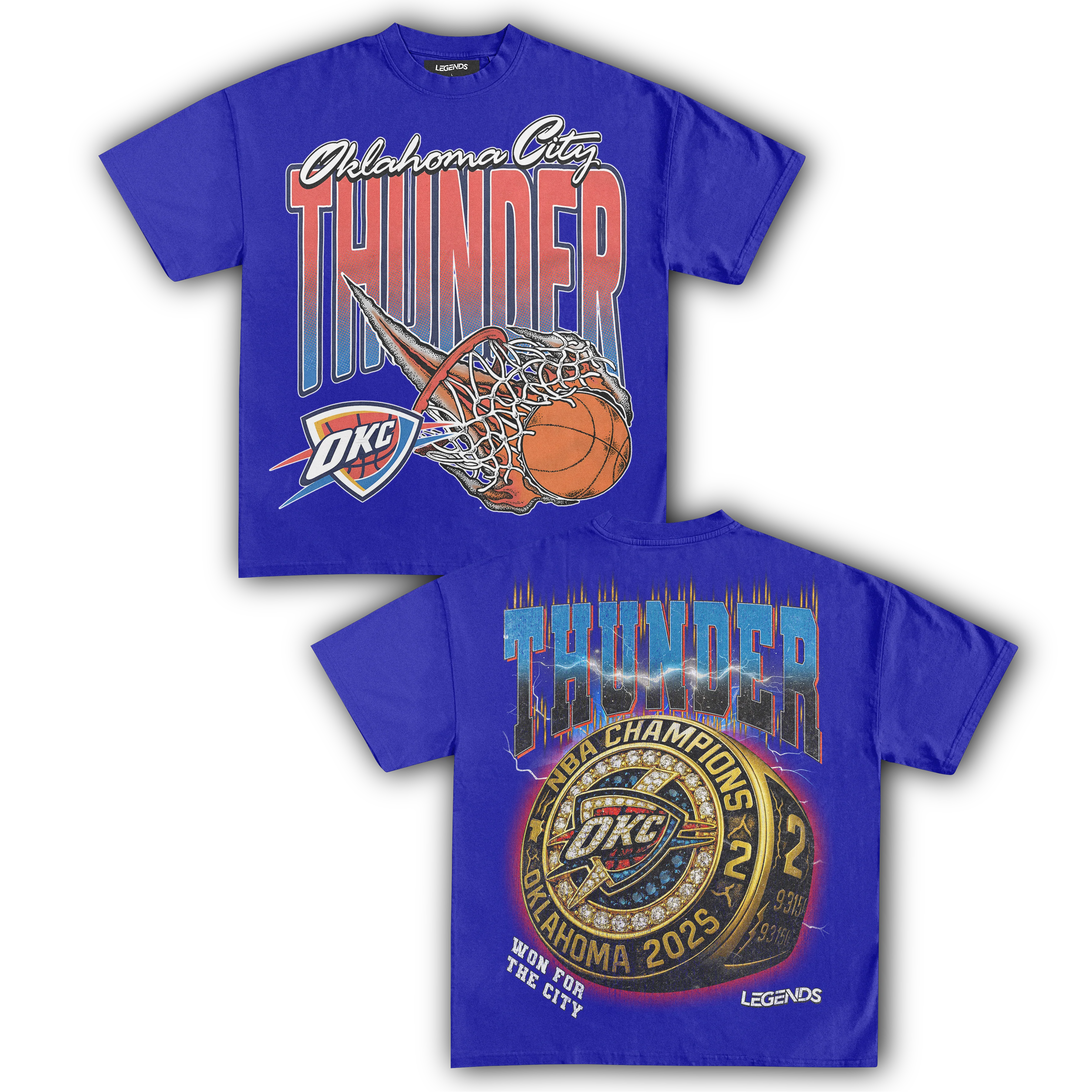 OKLAHOMA CITY THUNDER - OKC IV (DOUBLE SIDED) - Image 11