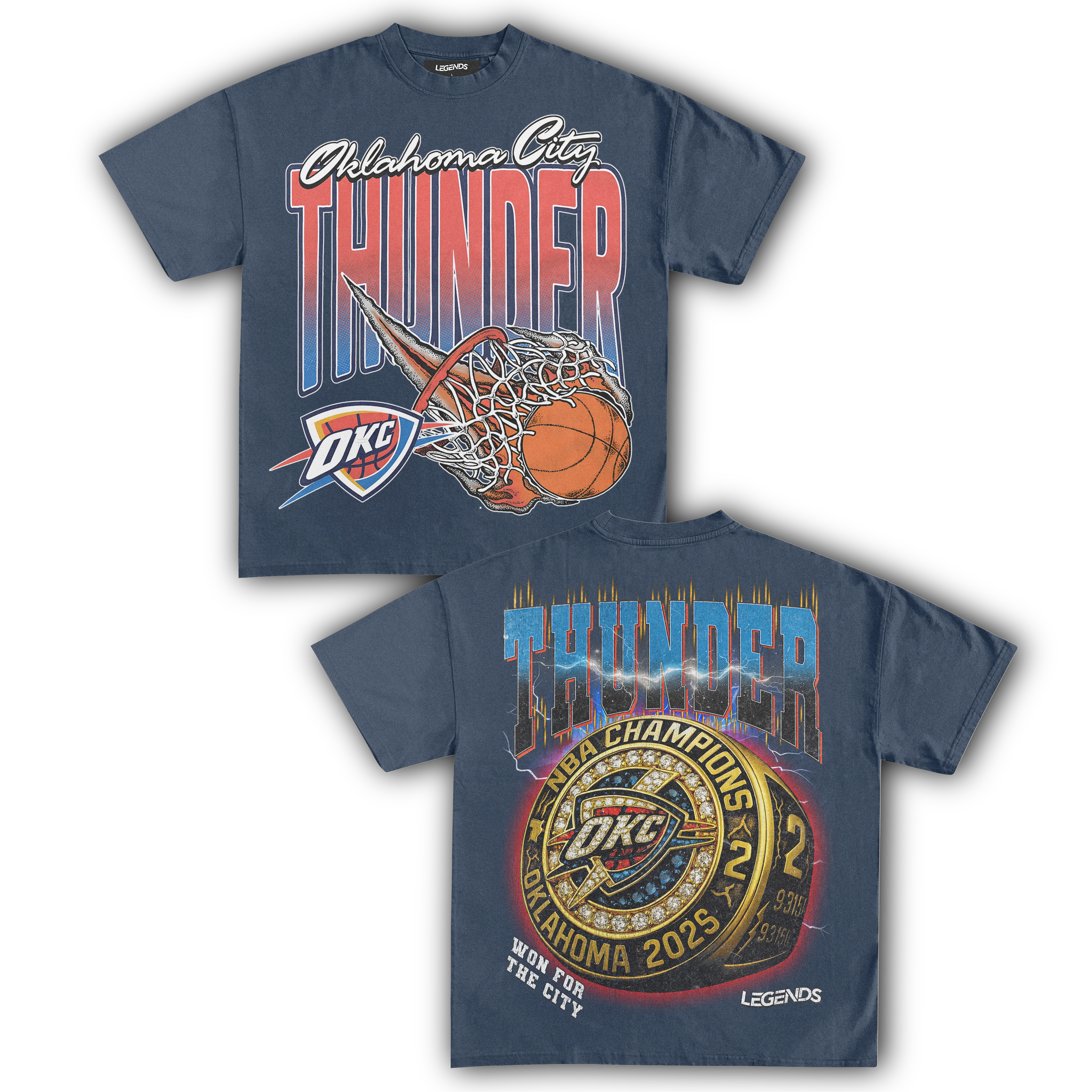OKLAHOMA CITY THUNDER - OKC IV (DOUBLE SIDED) - Image 3
