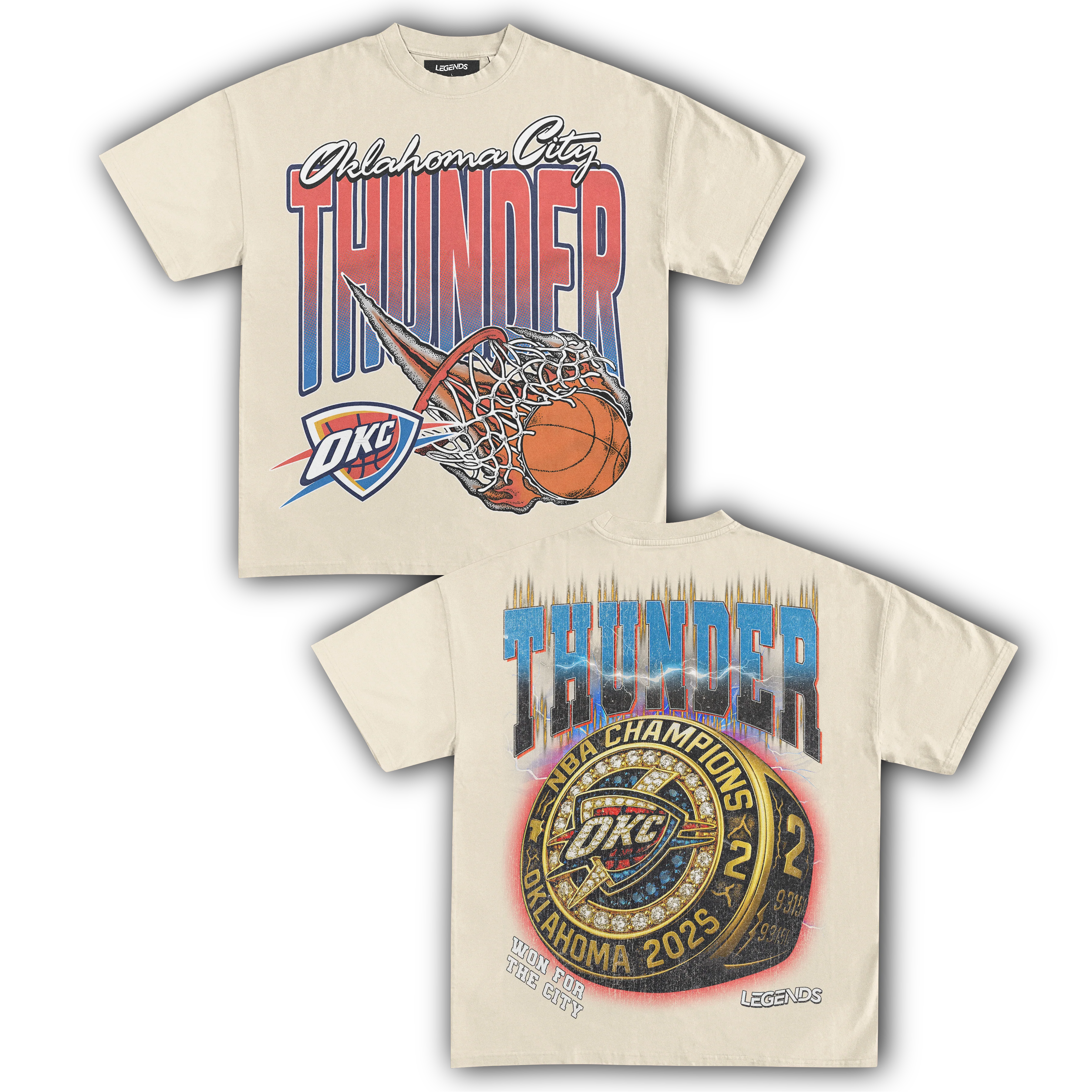 OKLAHOMA CITY THUNDER - OKC IV (DOUBLE SIDED) - Image 4