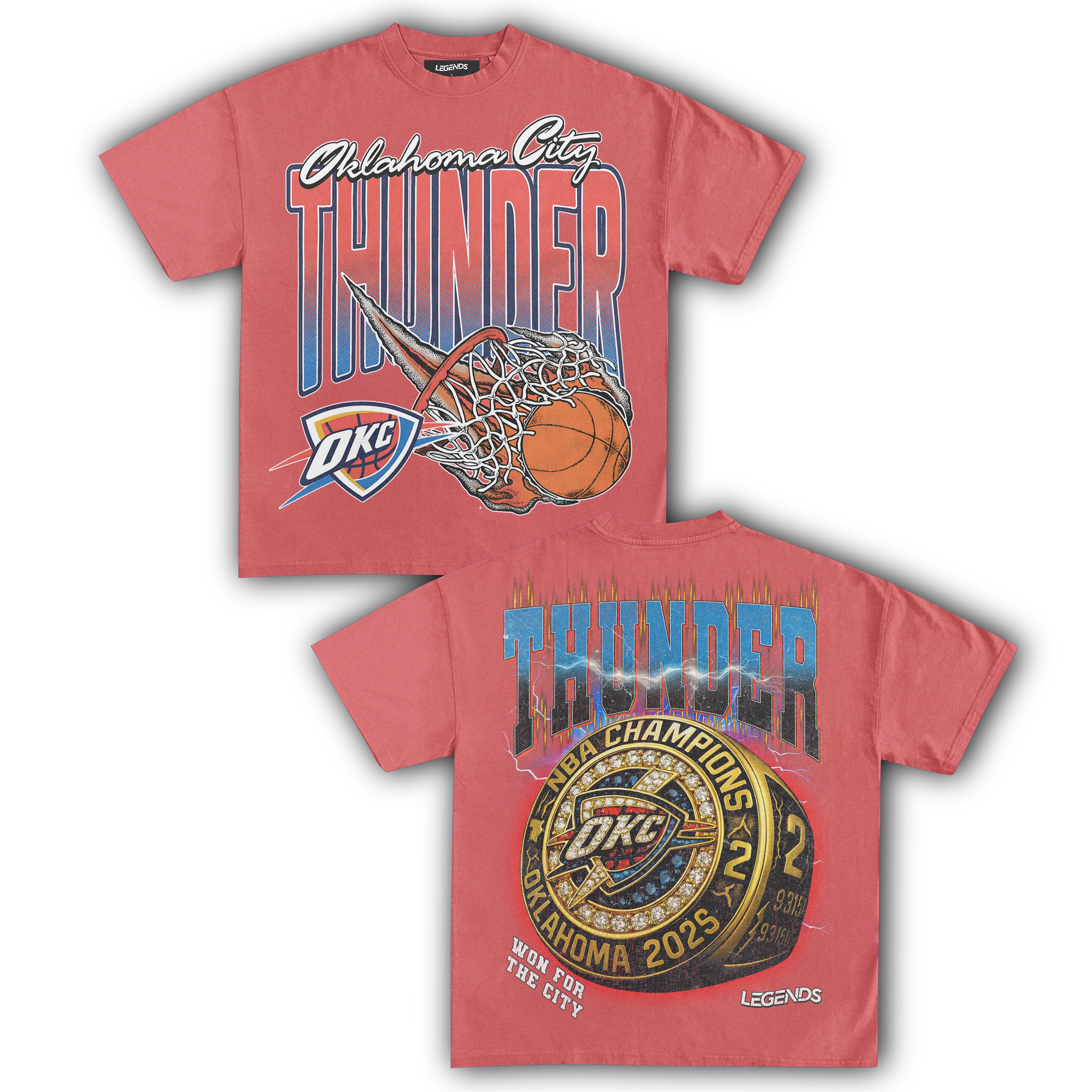 OKLAHOMA CITY THUNDER - OKC IV (DOUBLE SIDED) - Image 5