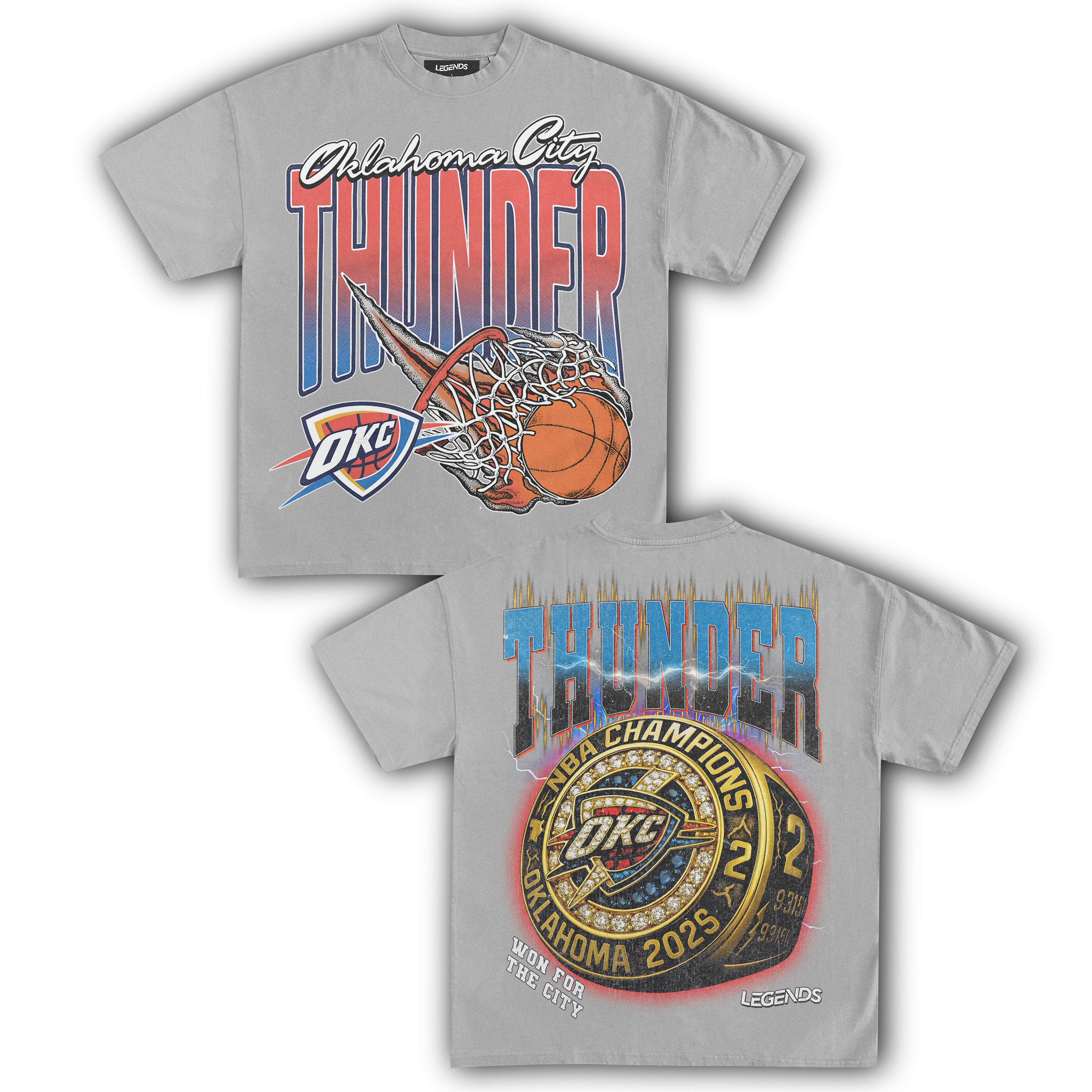 OKLAHOMA CITY THUNDER - OKC IV (DOUBLE SIDED) - Image 7