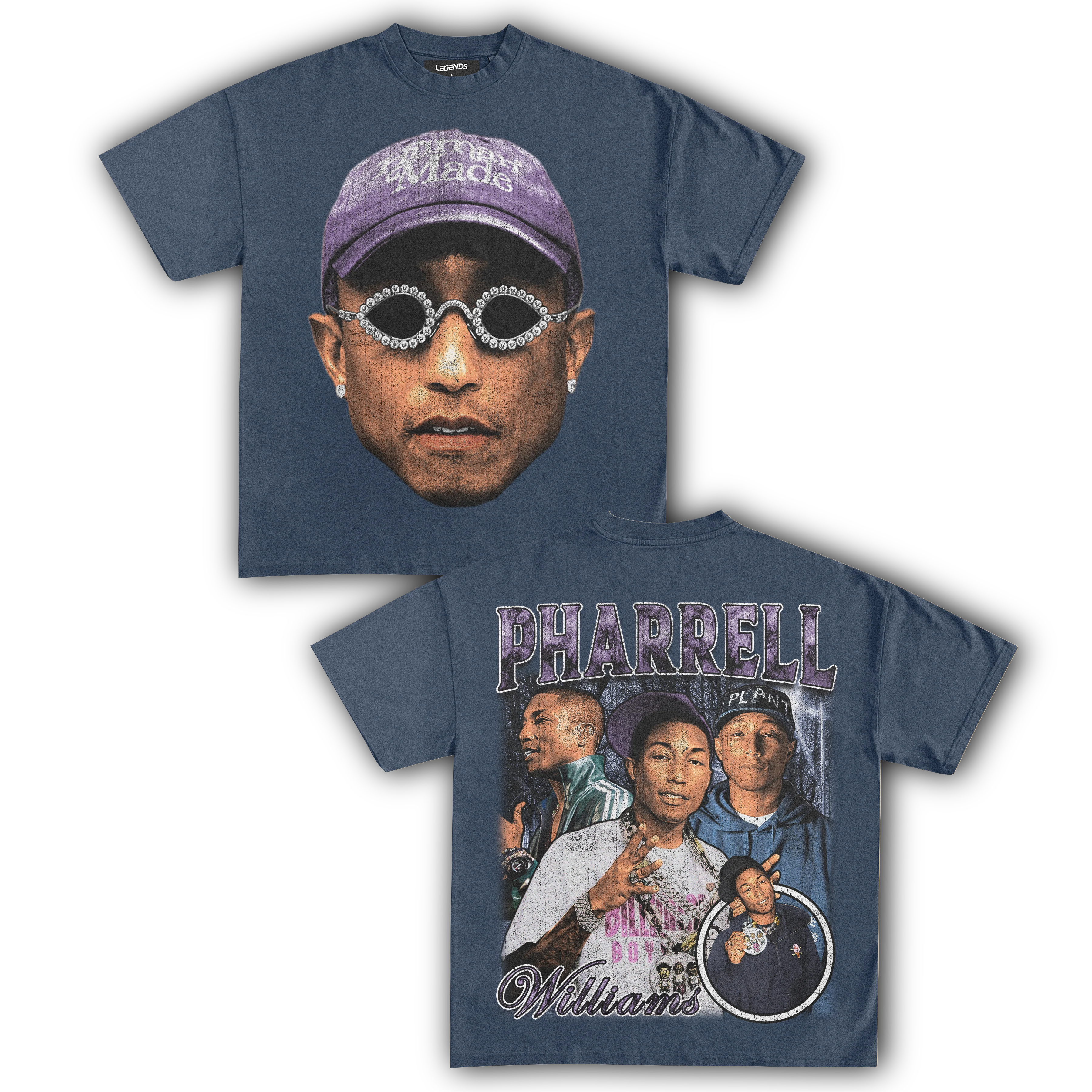 PHARRELL WILLIAMS TEE (Double Sided) - Image 10