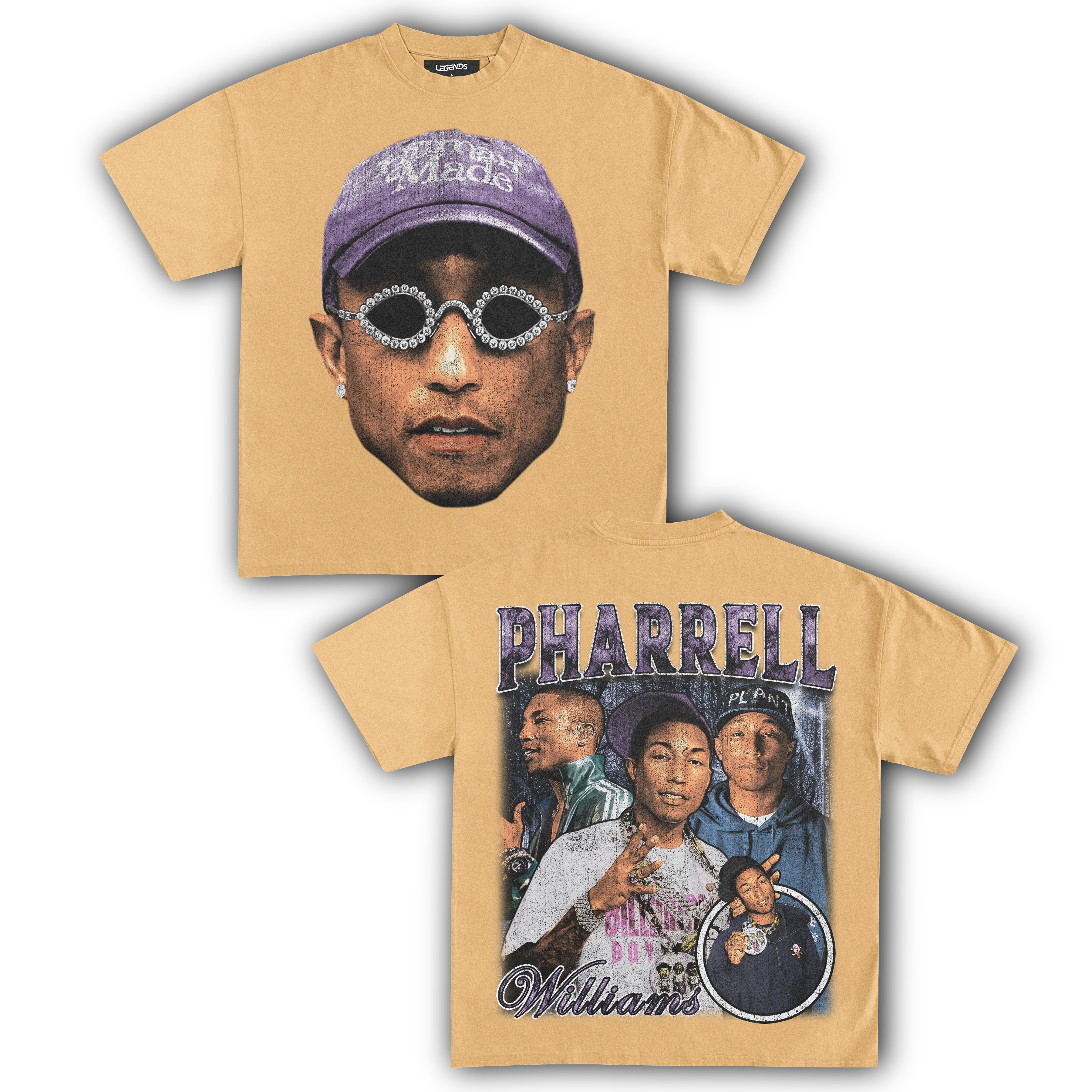 PHARRELL WILLIAMS TEE (Double Sided) - Image 11