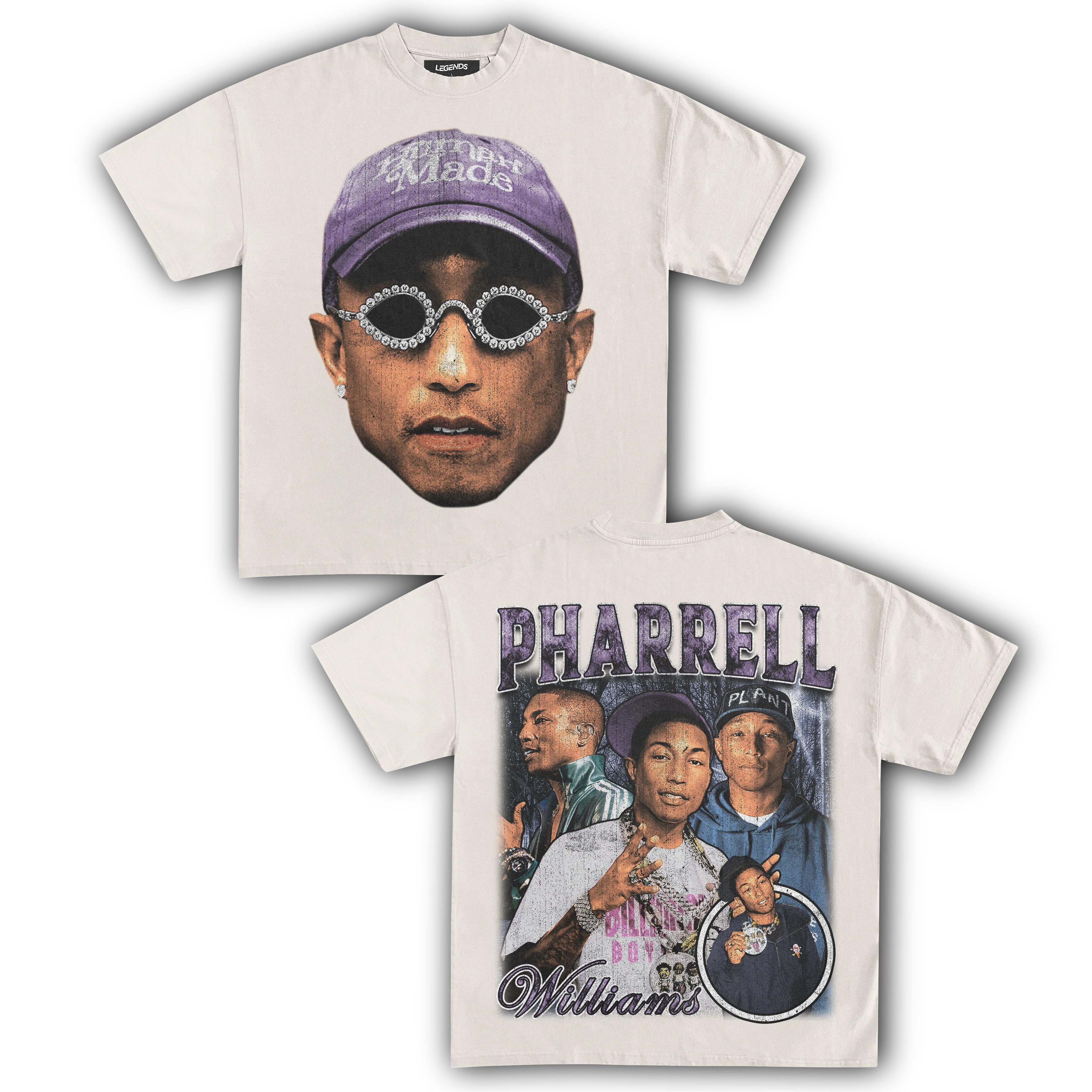 PHARRELL WILLIAMS TEE (Double Sided) - Image 4