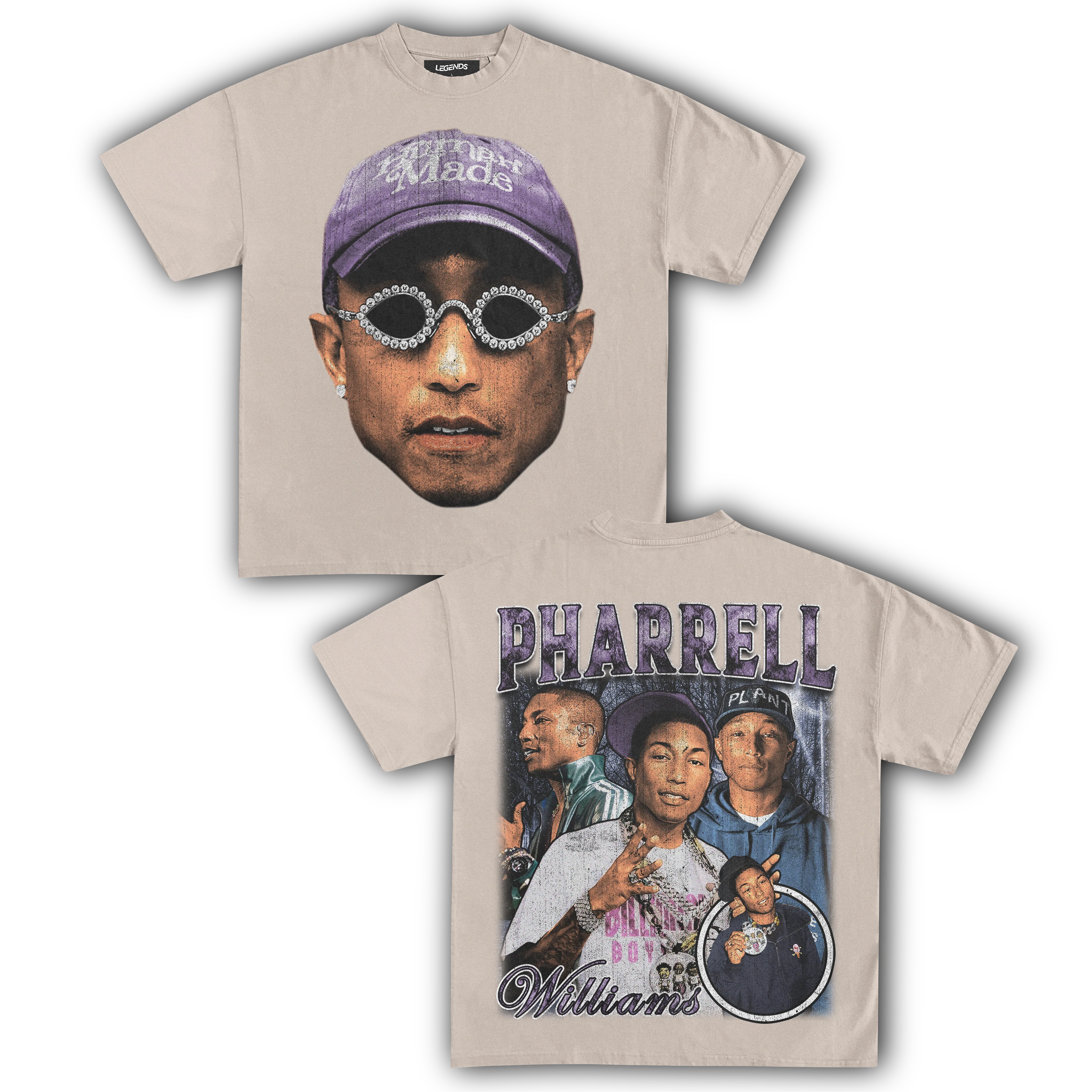 PHARRELL WILLIAMS TEE (Double Sided) - Image 5