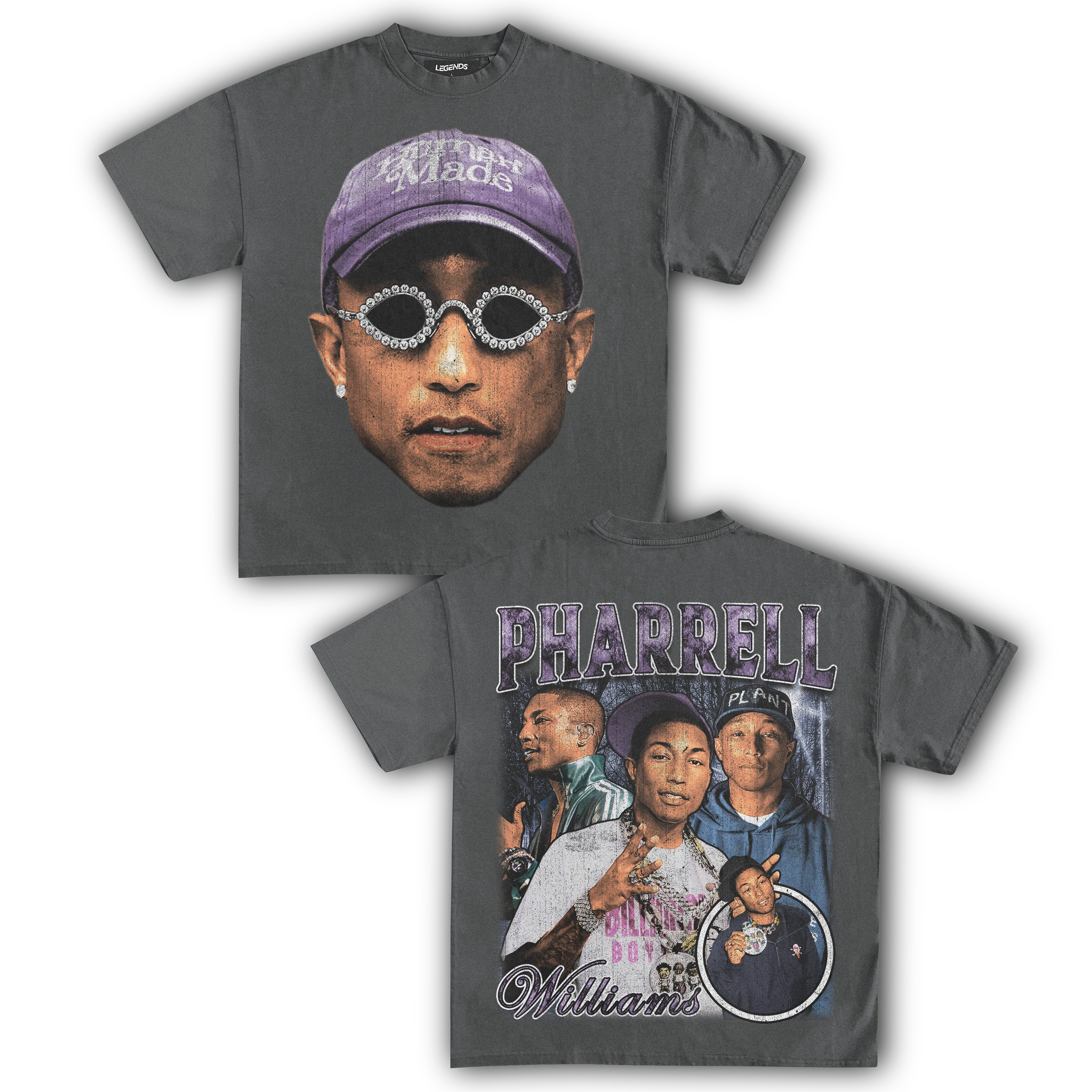 PHARRELL WILLIAMS TEE (Double Sided) - Image 7