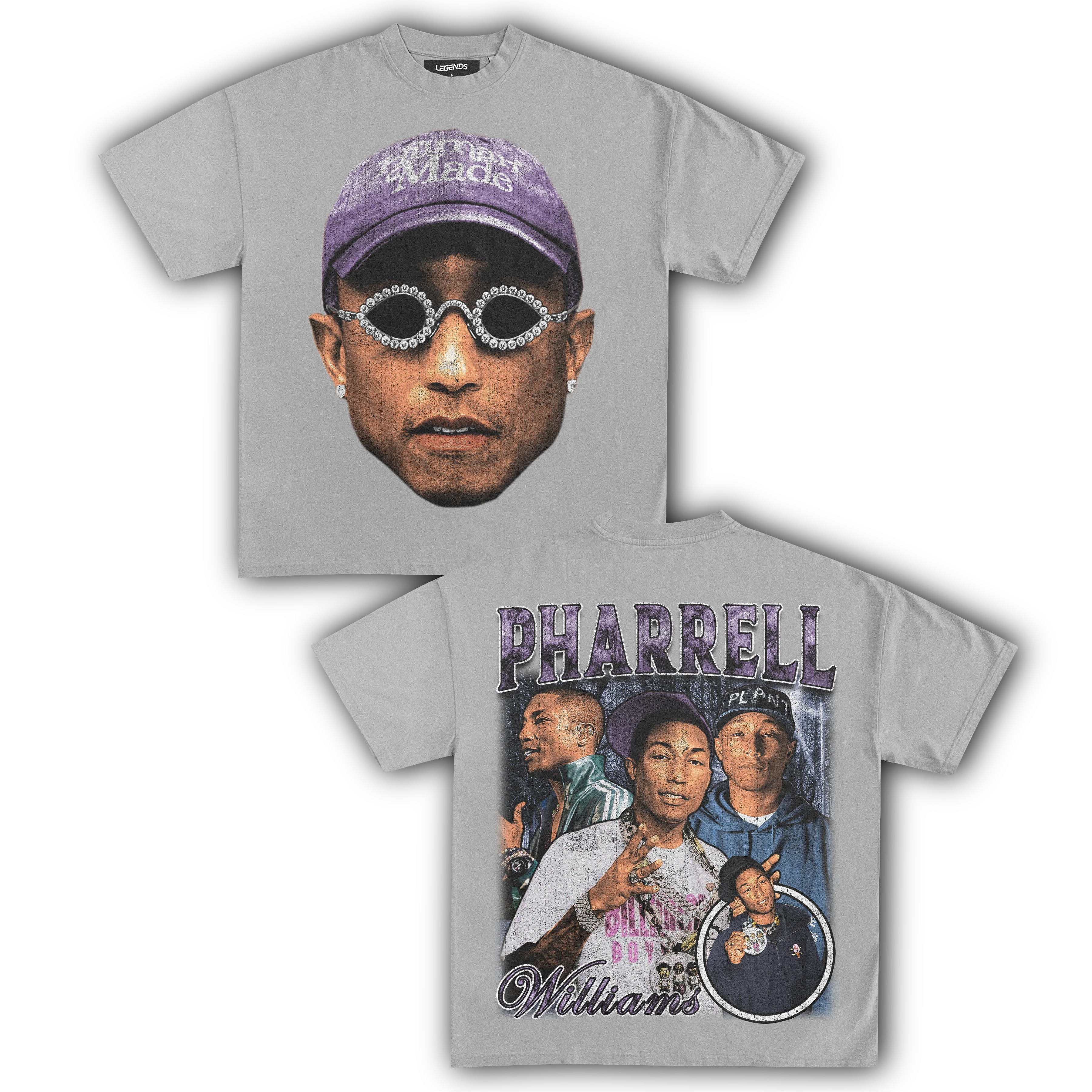 PHARRELL WILLIAMS TEE (Double Sided) - Image 8