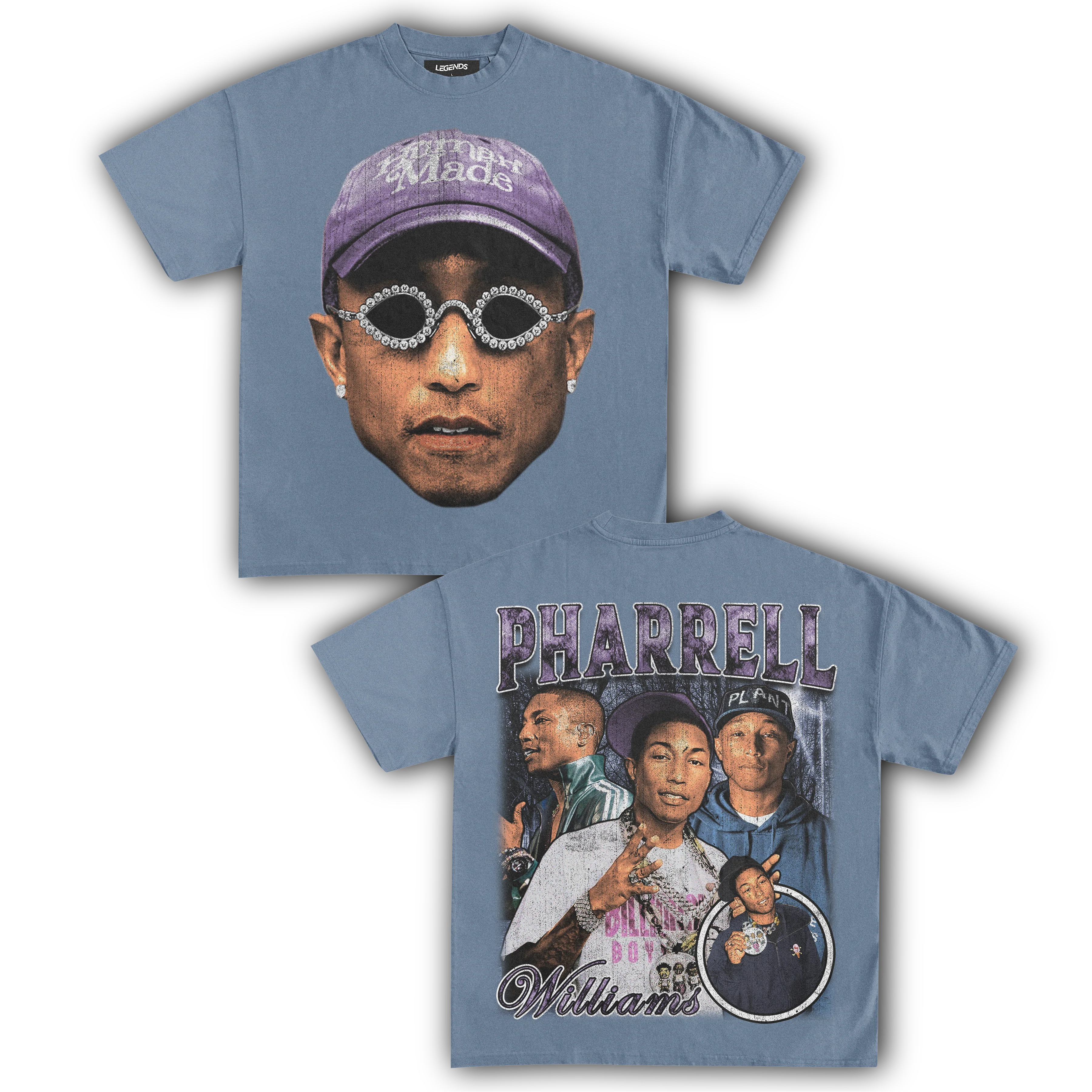 PHARRELL WILLIAMS TEE (Double Sided) - Image 9