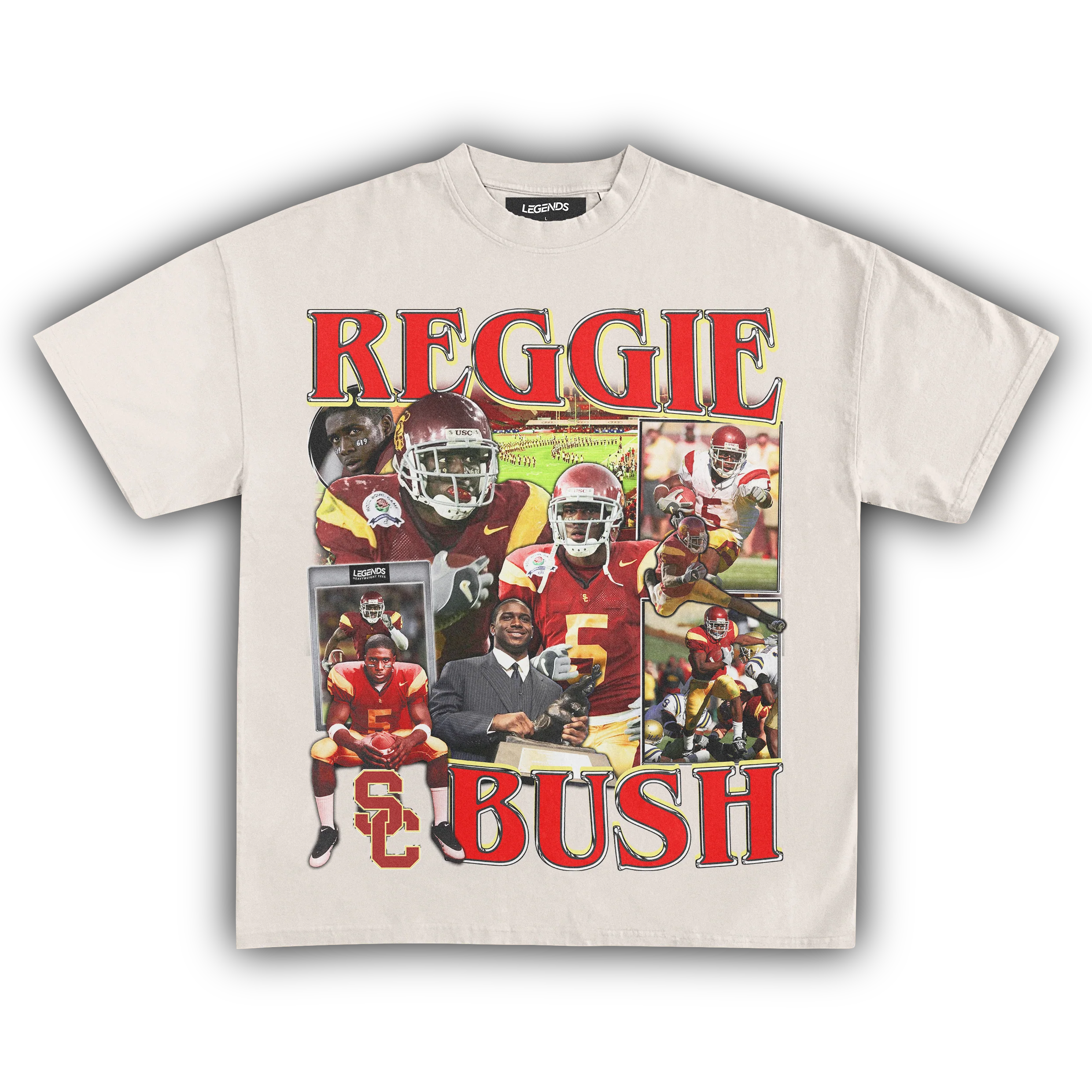REGGIE BUSH TROJANS TEE - Image 3