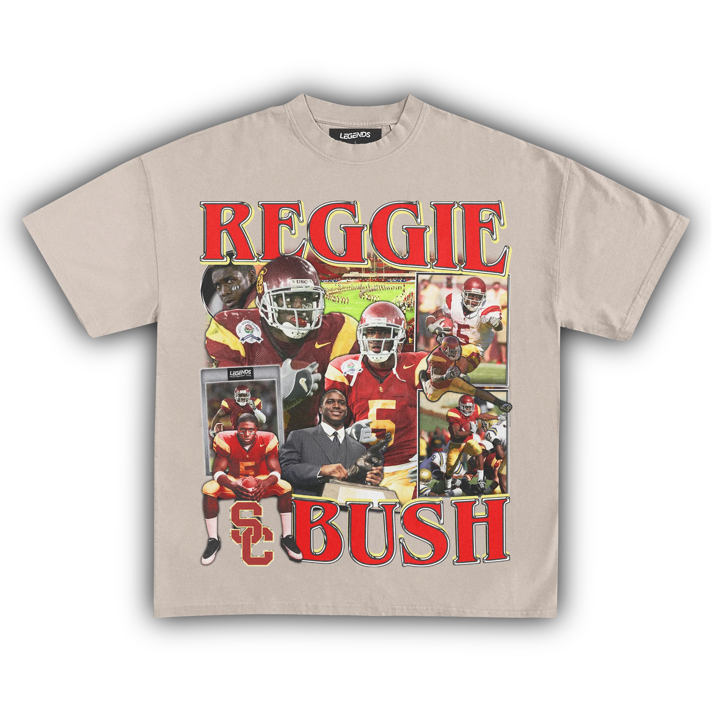 REGGIE BUSH TROJANS TEE - Image 4