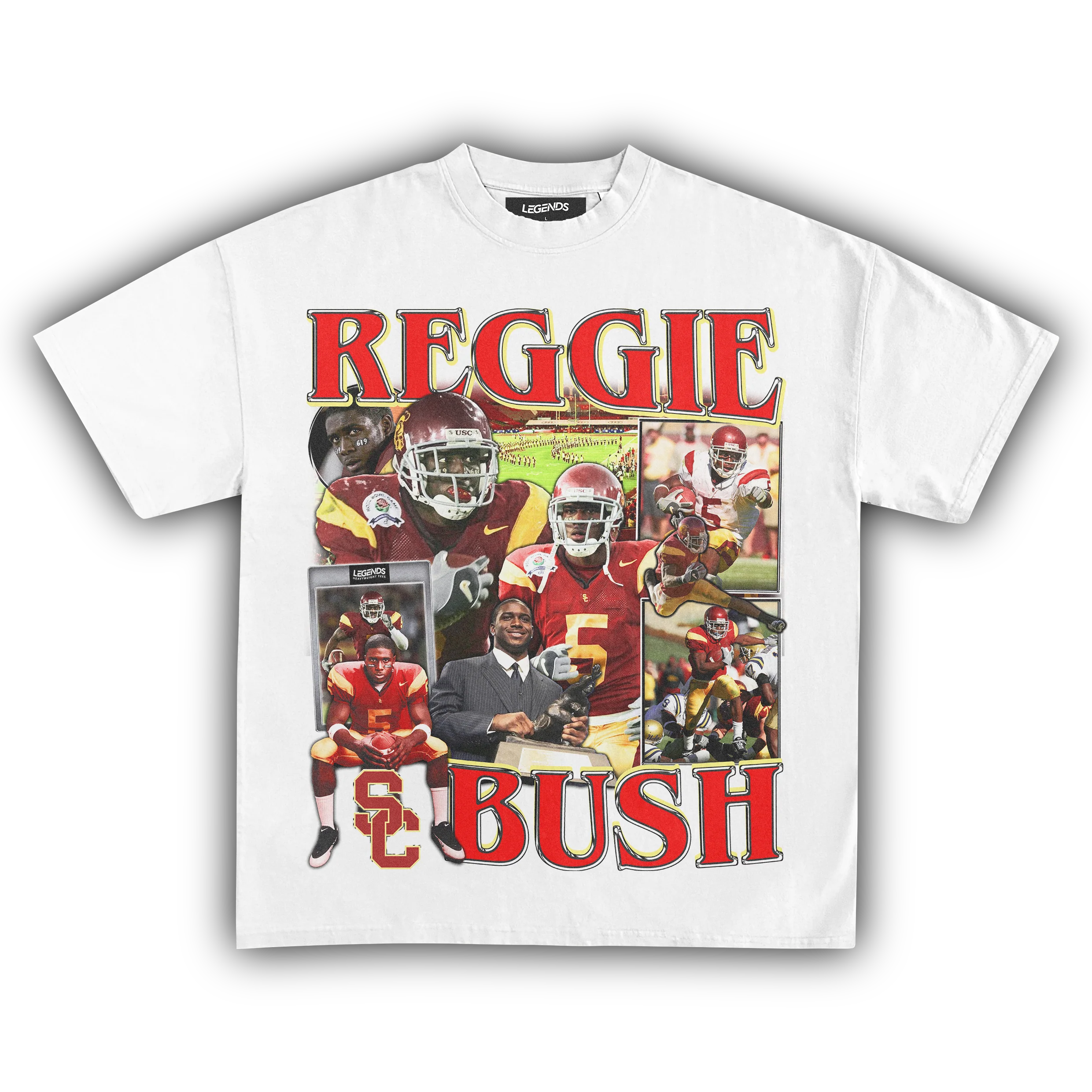 REGGIE BUSH TROJANS TEE - Image 5