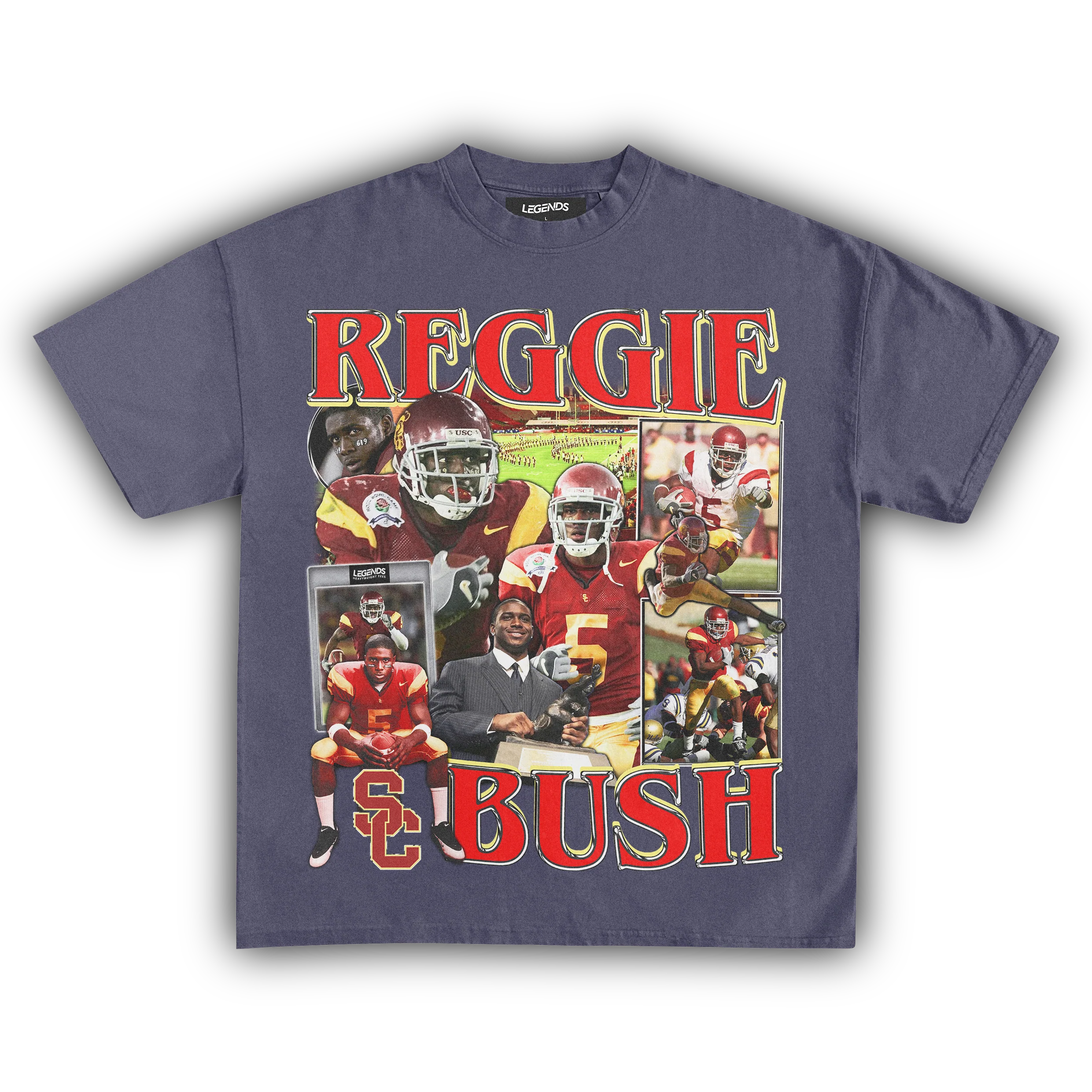 REGGIE BUSH TROJANS TEE - Image 7