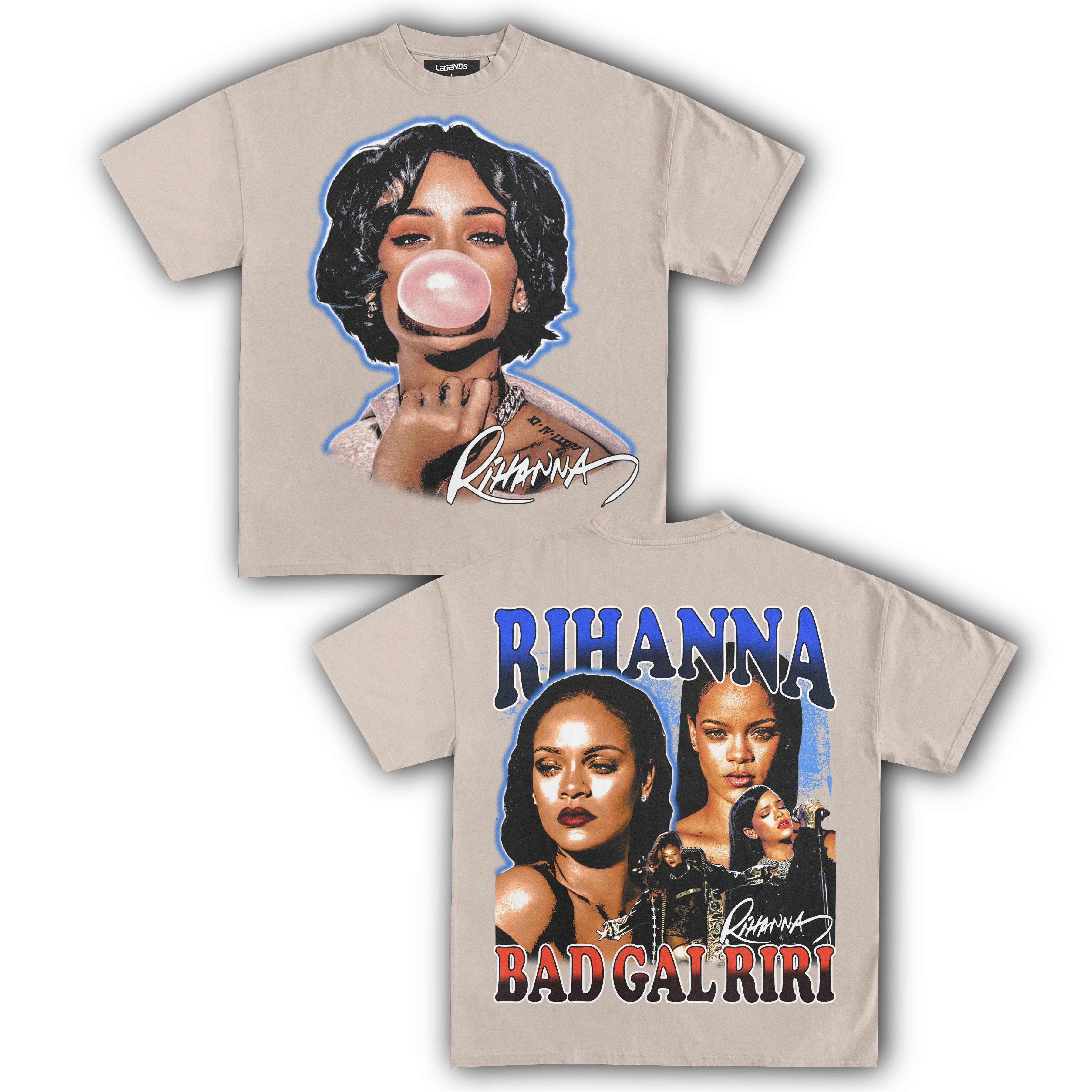 RIHANNA BUBBLEGUM TEE (Double Sided) - Image 10