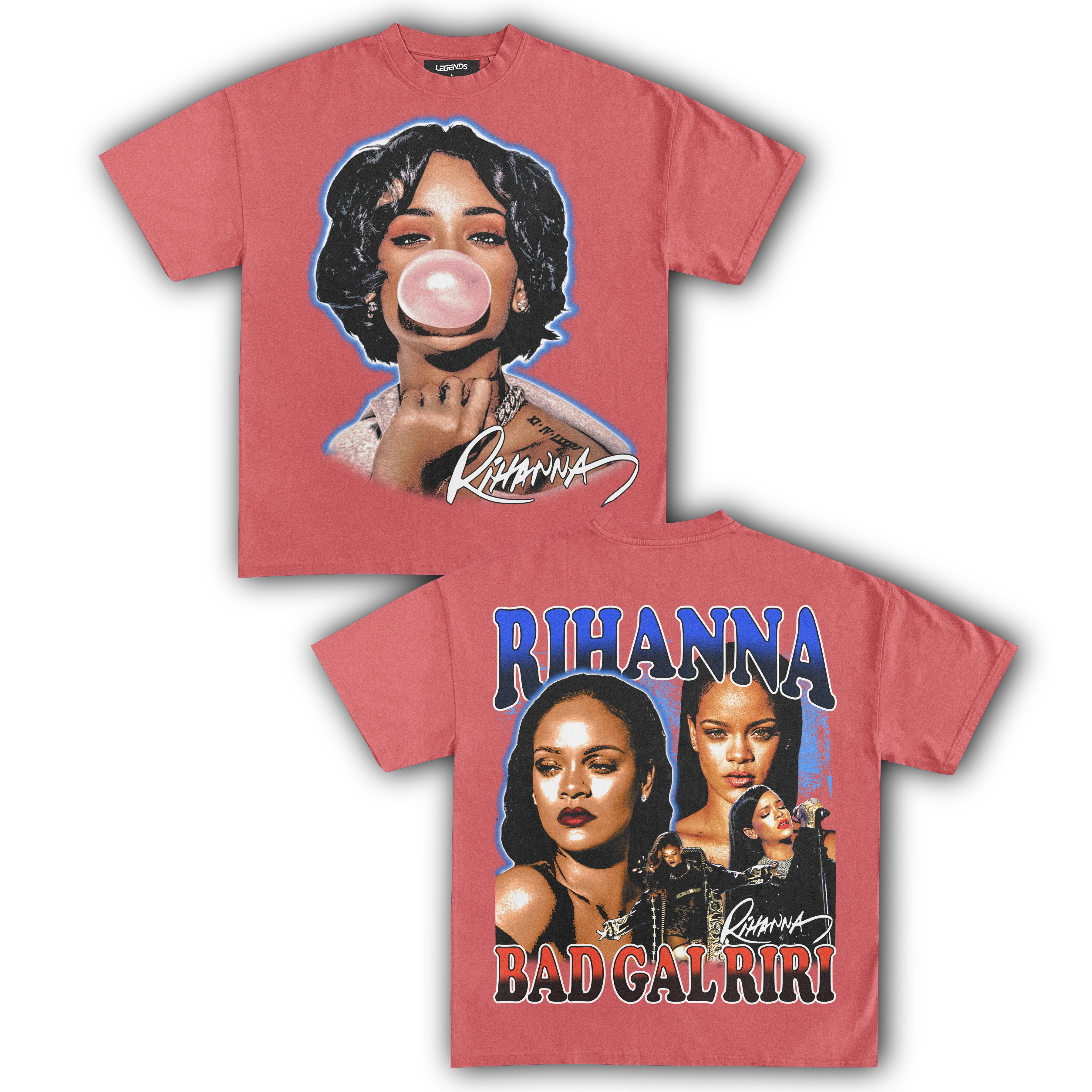 RIHANNA BUBBLEGUM TEE (Double Sided) - Image 11