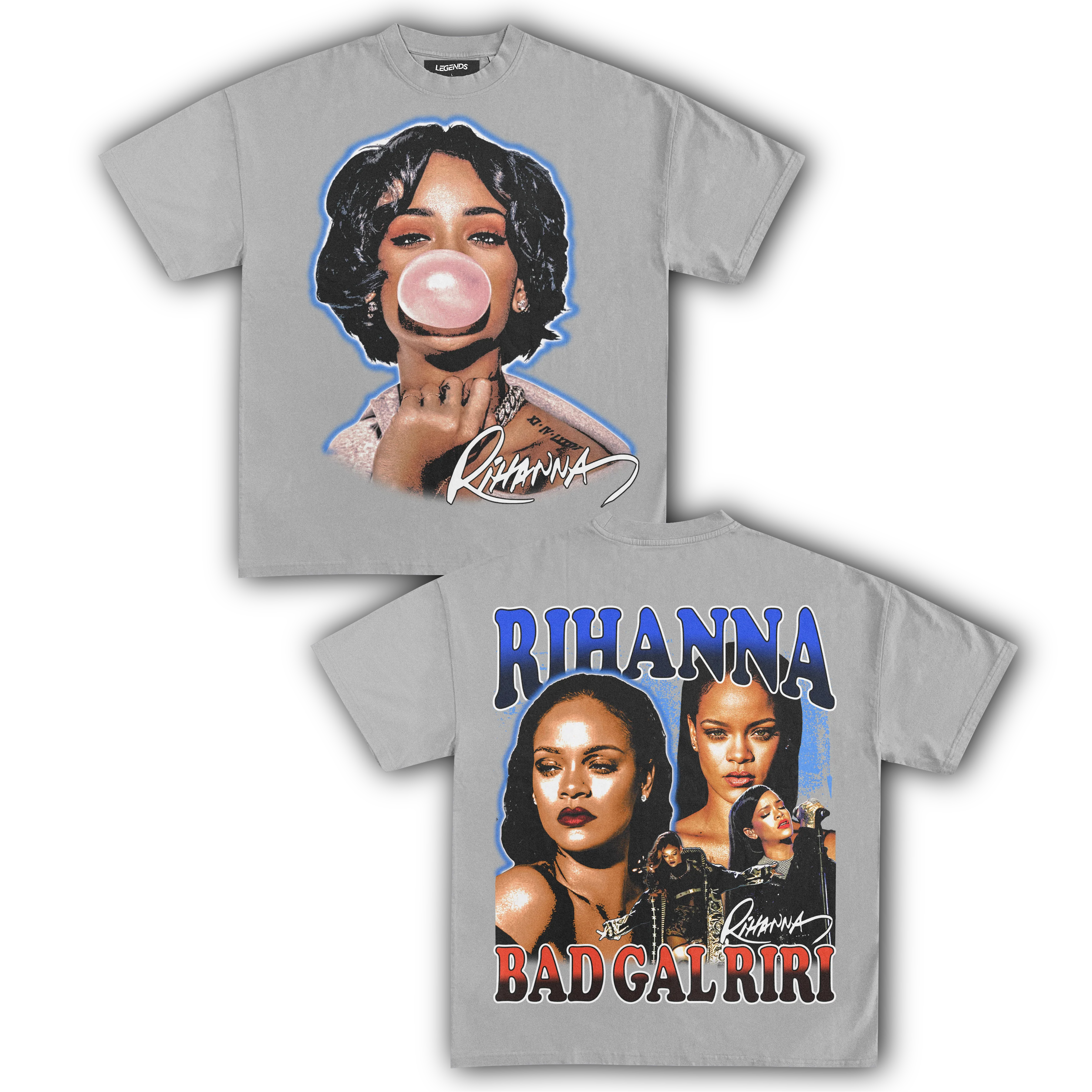 RIHANNA BUBBLEGUM TEE (Double Sided) - Image 7