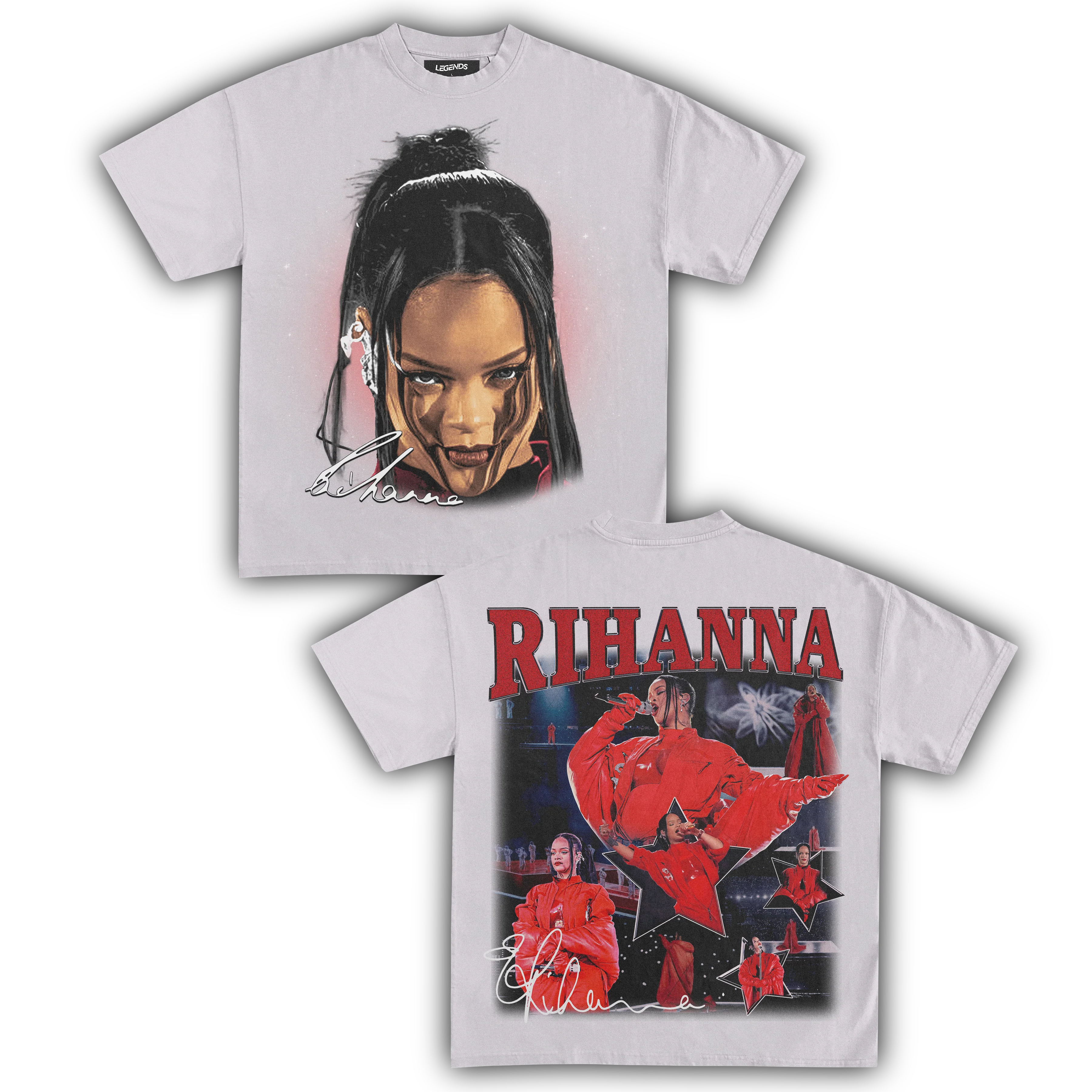RIHANNA SUPER BOWL 23' TEE - Image 6