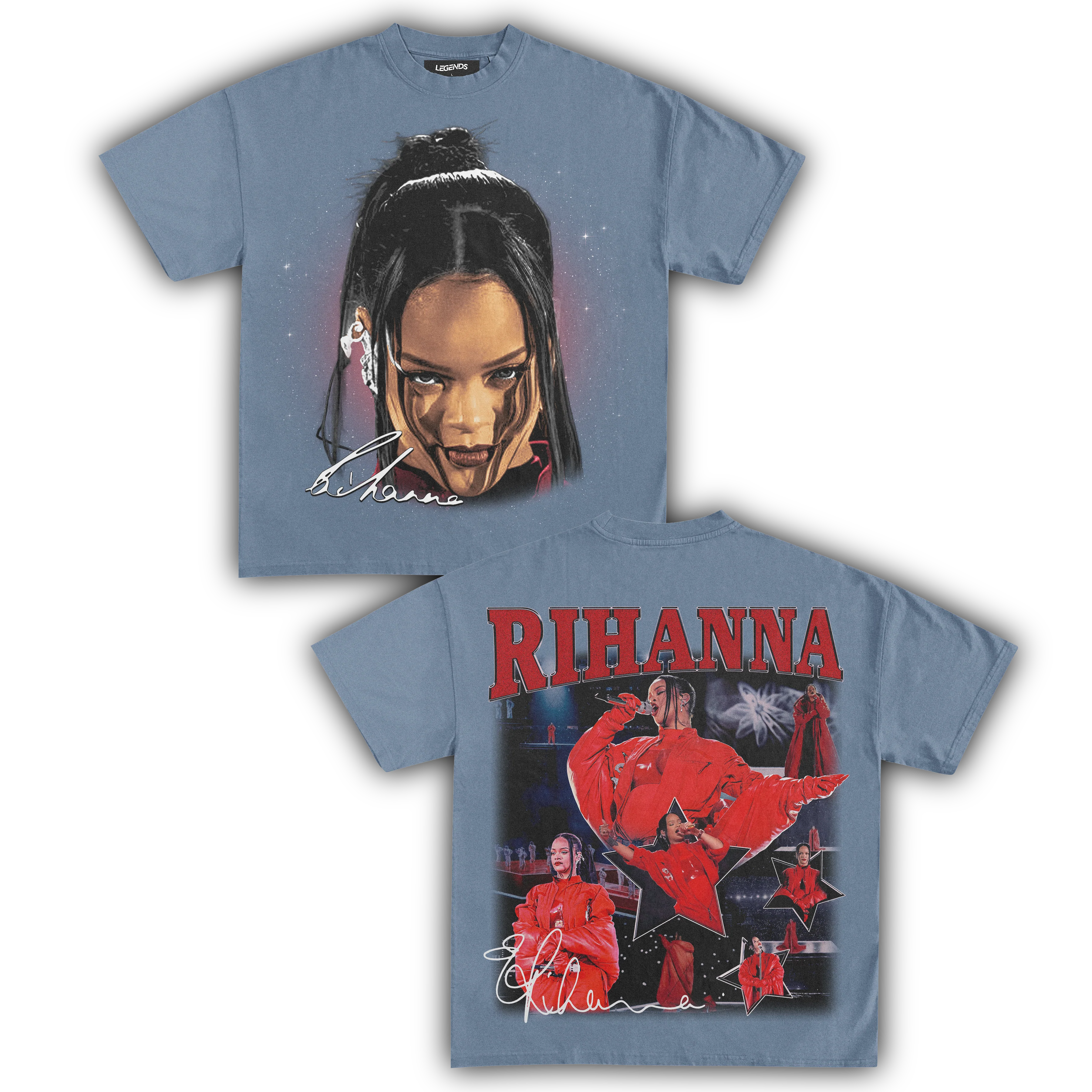 RIHANNA SUPER BOWL 23' TEE - Image 7