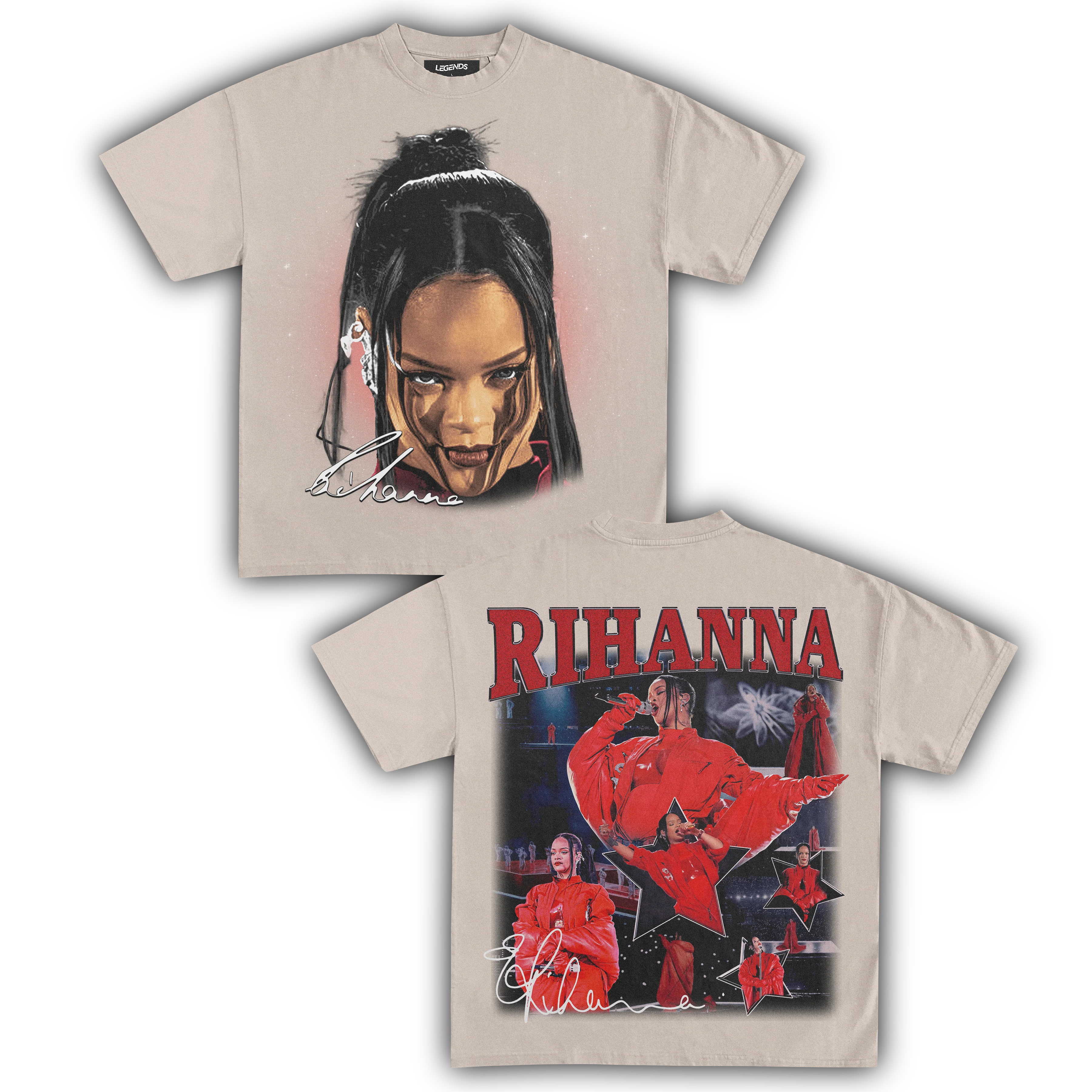 RIHANNA SUPER BOWL 23' TEE - Image 9