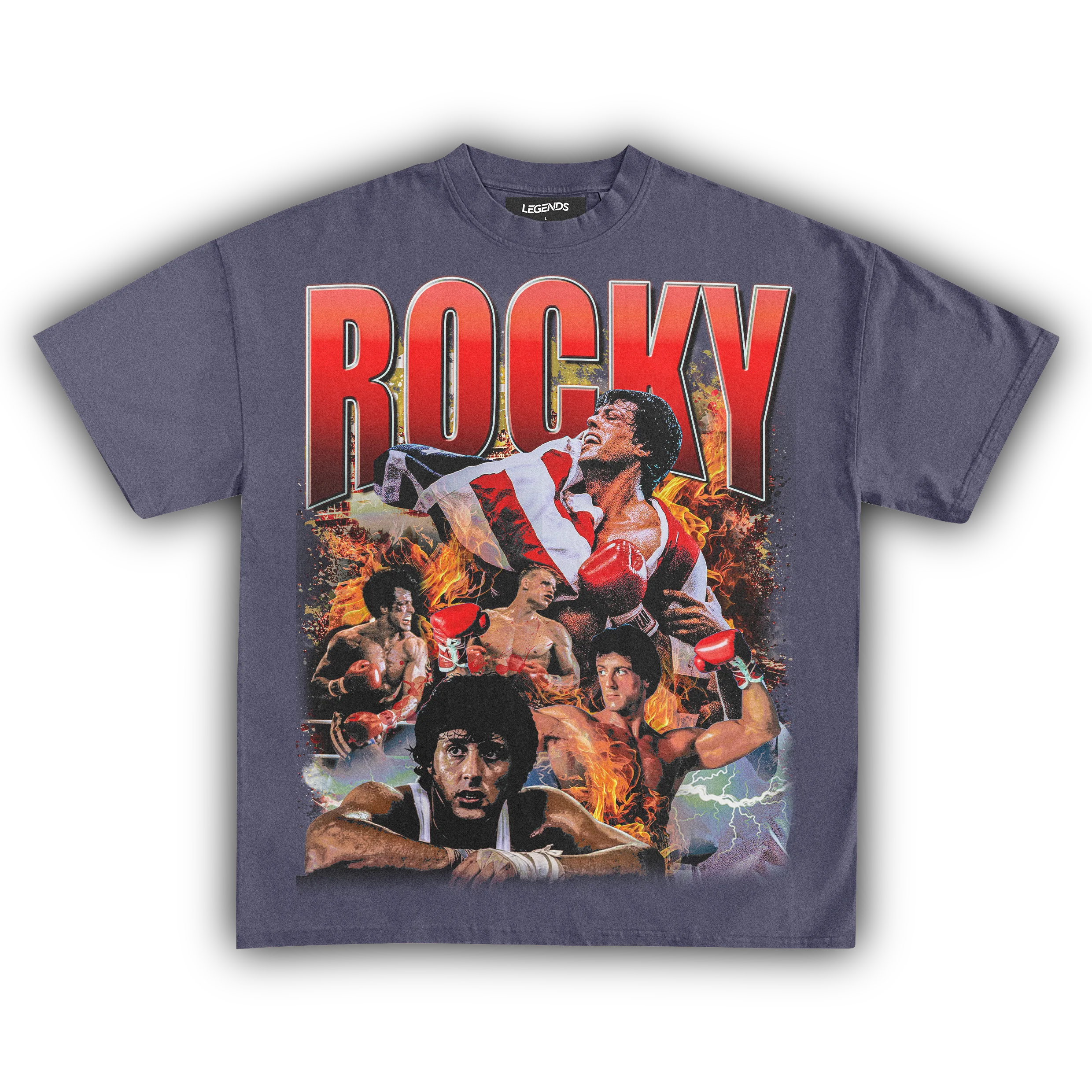 ROCKY BALBOA VINTAGE TEE - Image 3