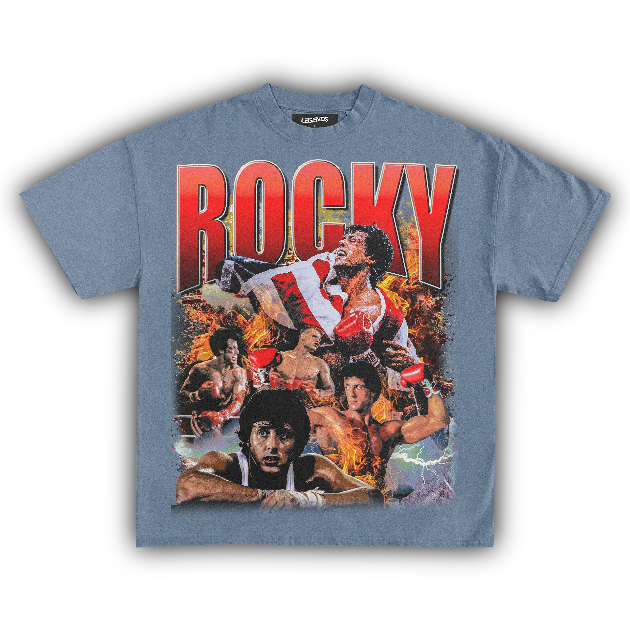 ROCKY BALBOA VINTAGE TEE - Image 4