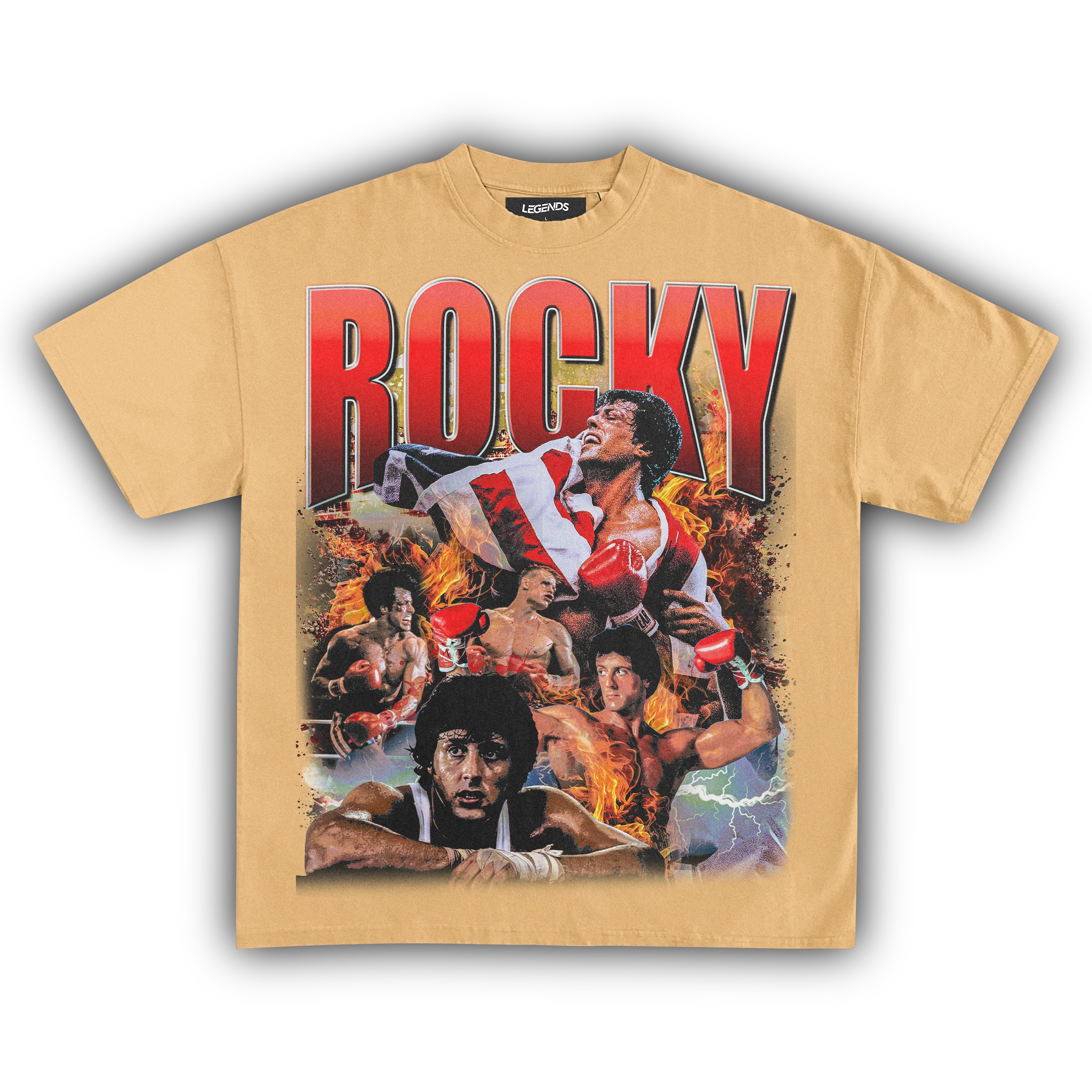 ROCKY BALBOA VINTAGE TEE - Image 5