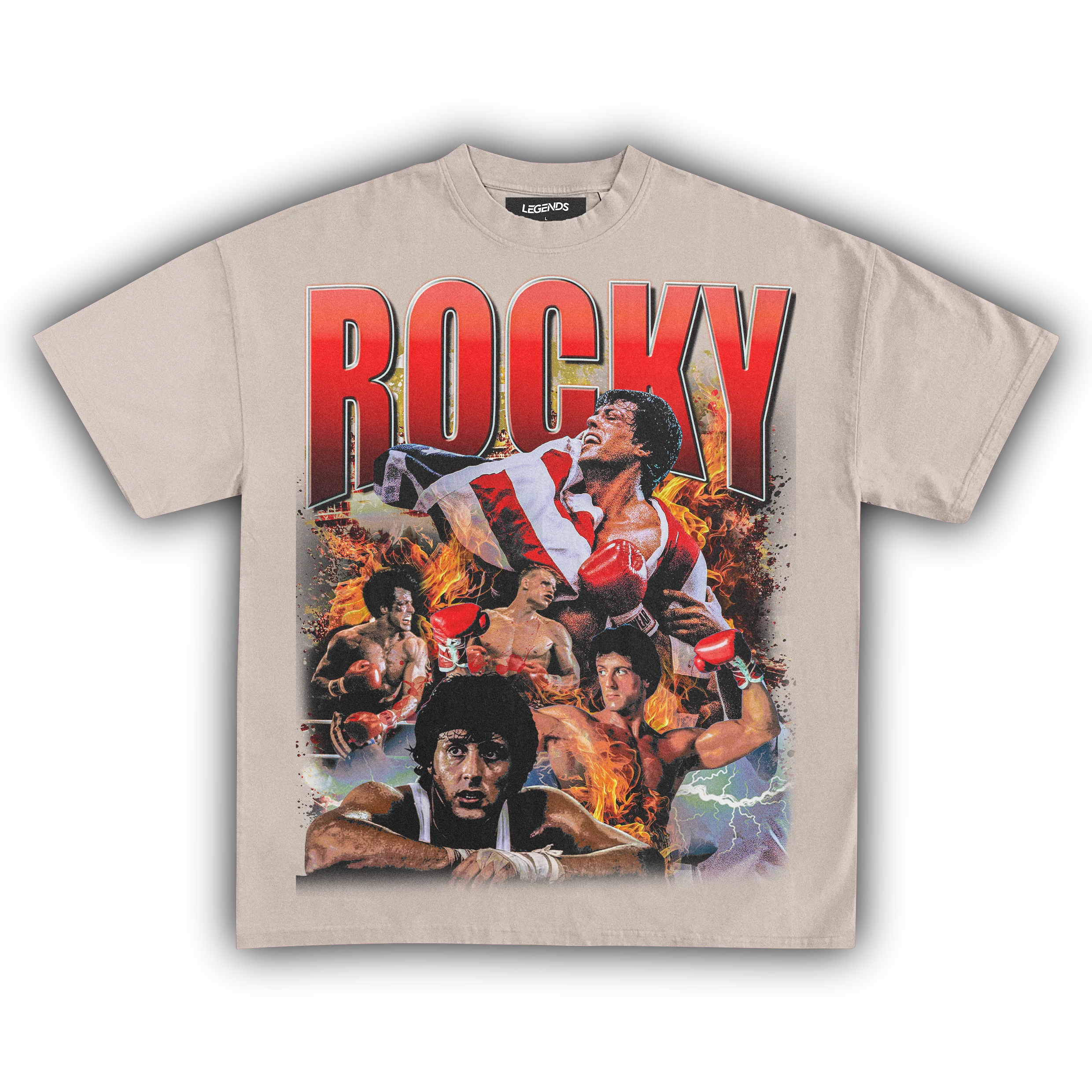 ROCKY BALBOA VINTAGE TEE - Image 8