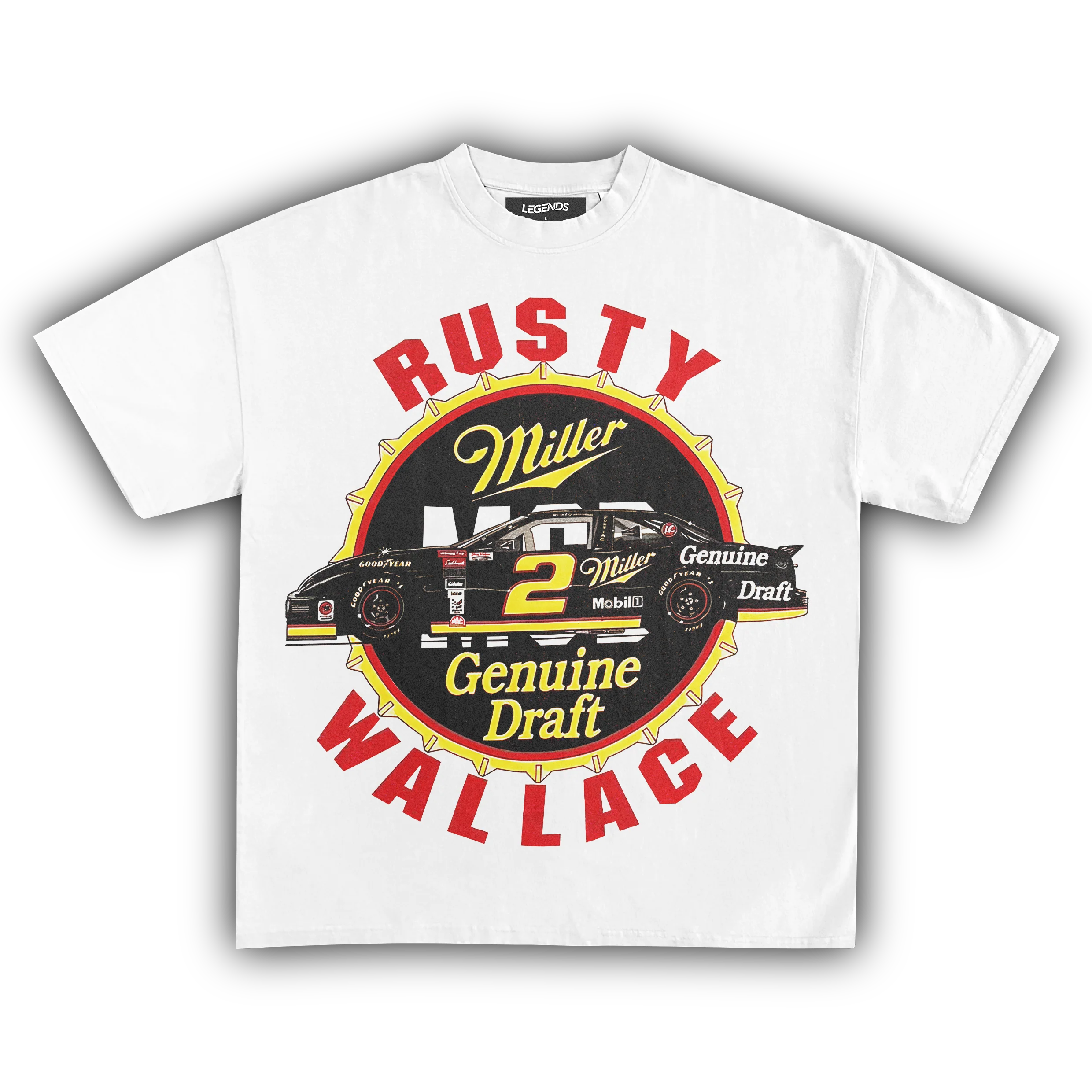 RUSTY WALLACE MILLER GENUINE DRAFT TEE - Image 3