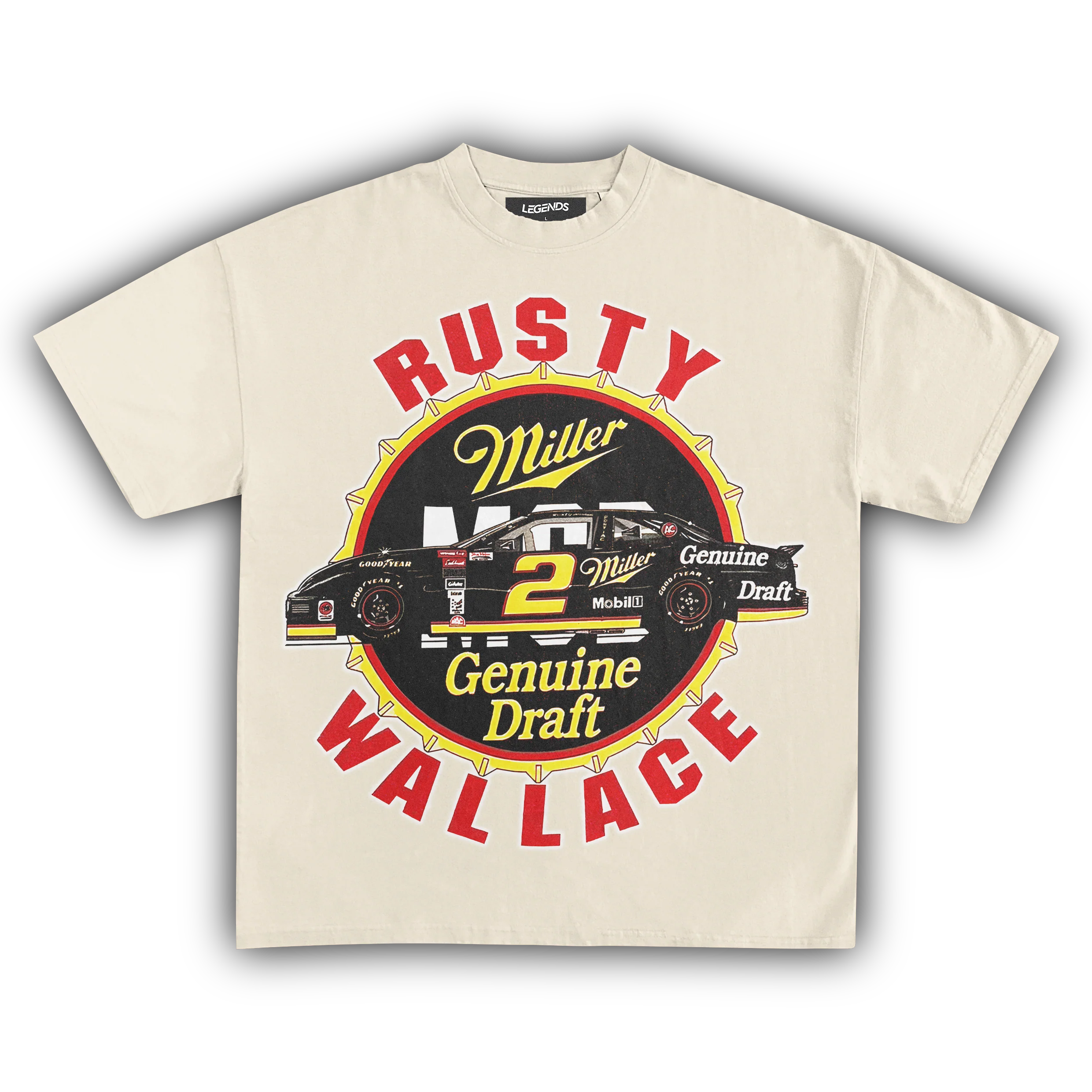 RUSTY WALLACE MILLER GENUINE DRAFT TEE - Image 4