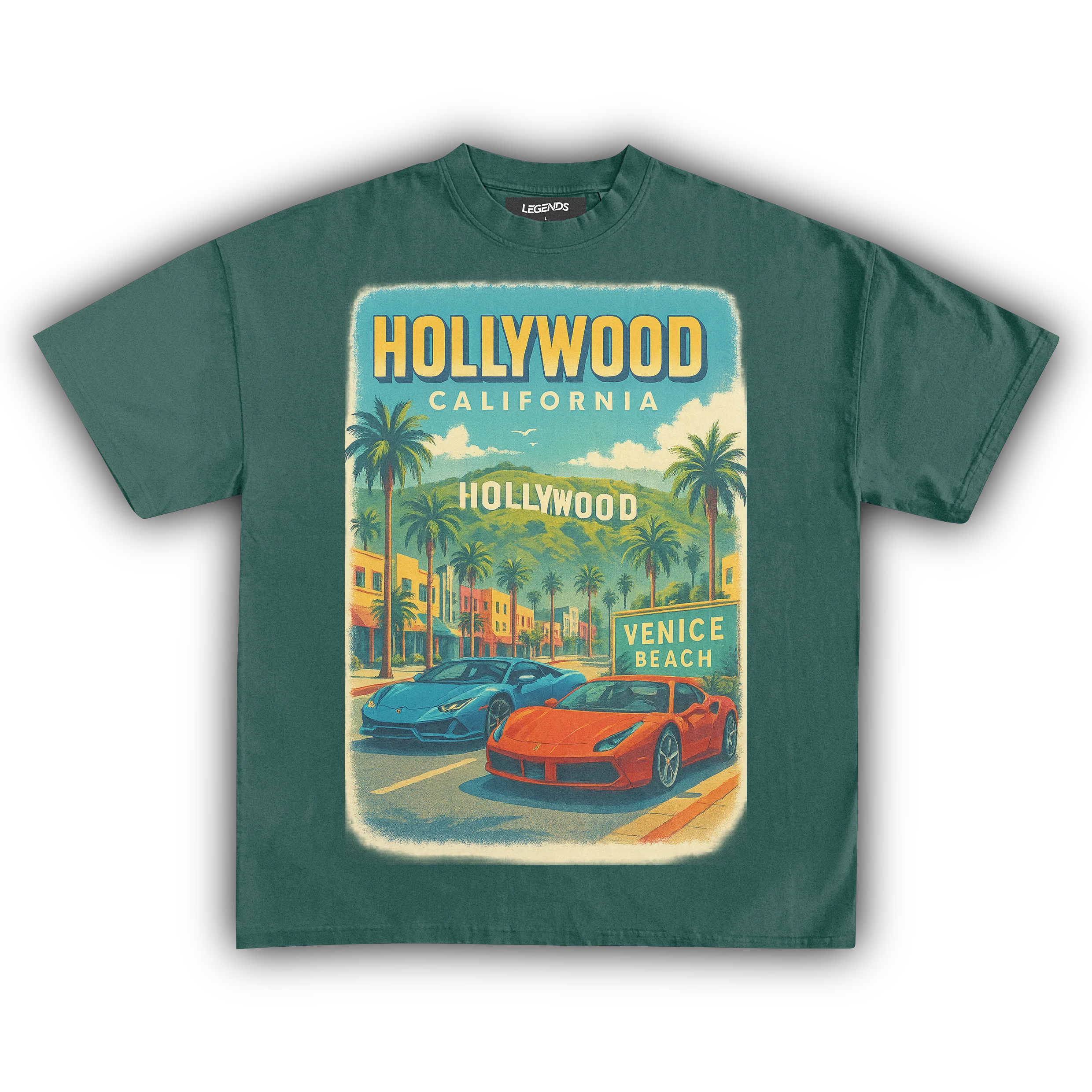 HOLLYWOOD Y VENICE BEACH TEE - Image 12