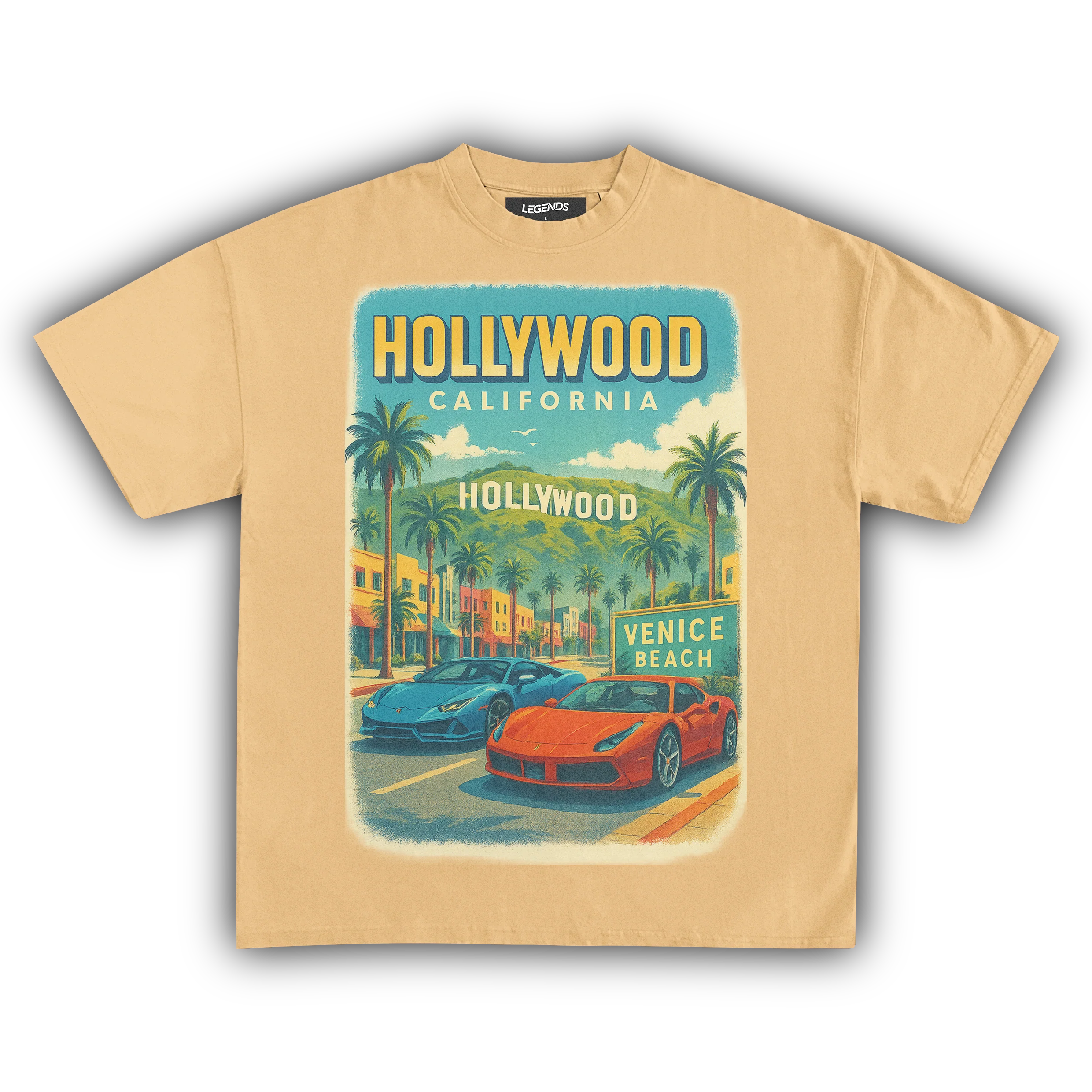 HOLLYWOOD Y VENICE BEACH TEE - Image 6