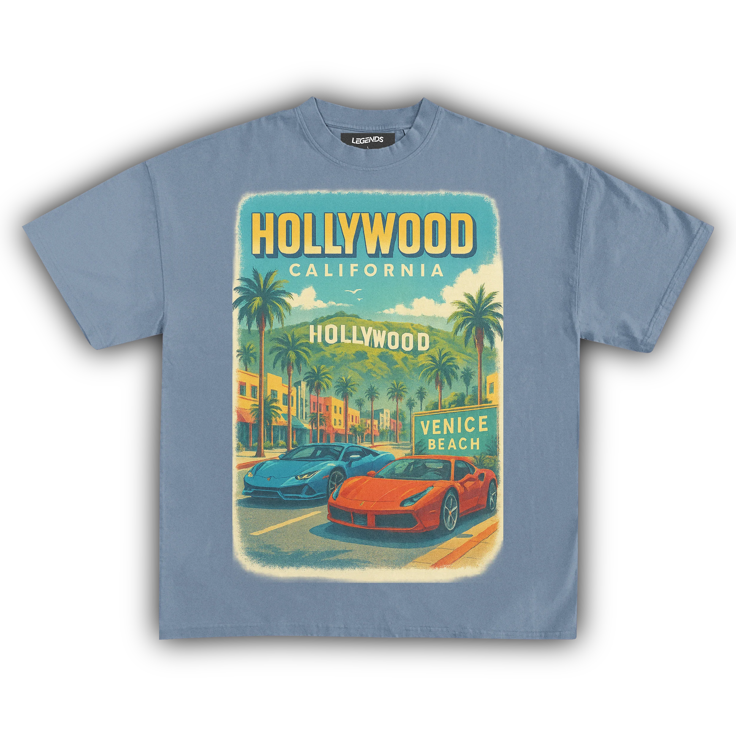 HOLLYWOOD Y VENICE BEACH TEE - Image 7