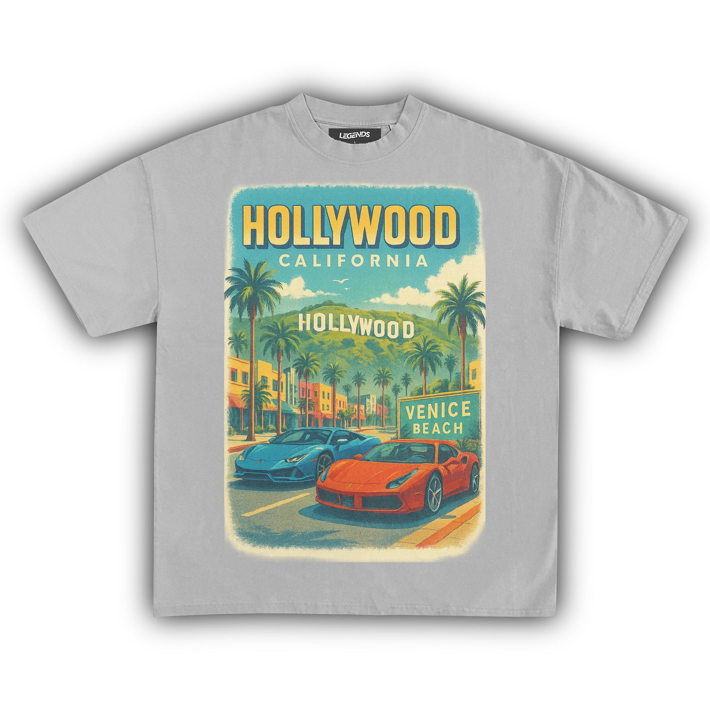 HOLLYWOOD Y VENICE BEACH TEE - Image 8