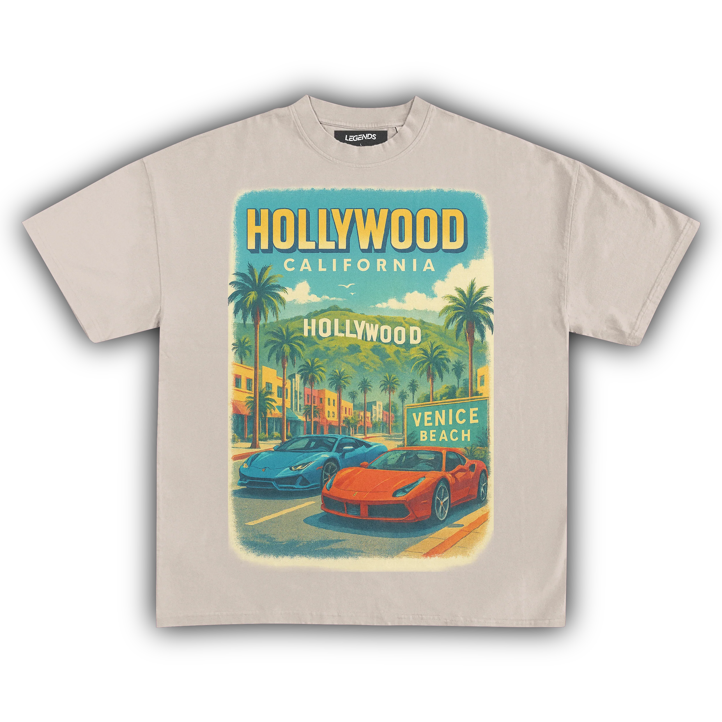 HOLLYWOOD Y VENICE BEACH TEE - Image 9