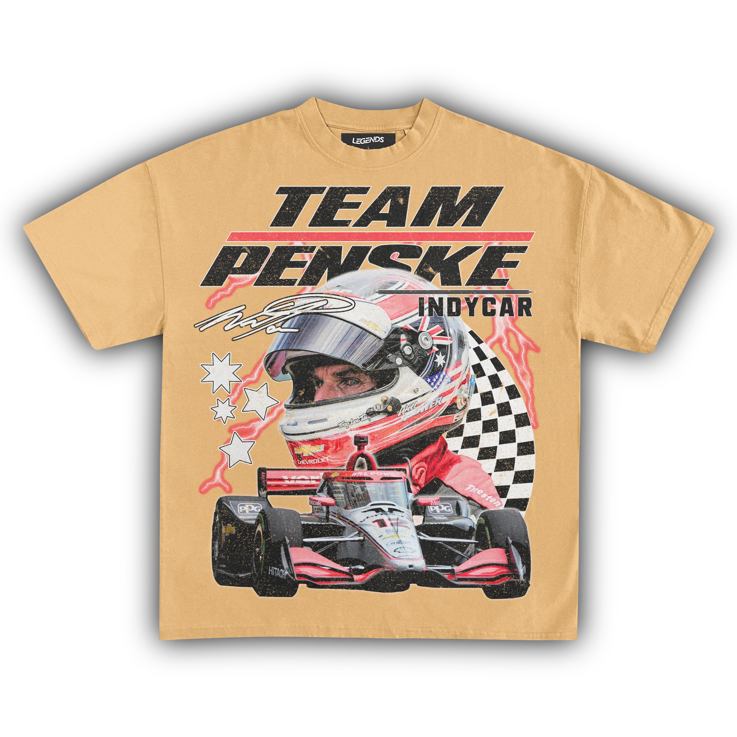 TEAM PENSKE INDYCAR VINTAGE TEE - Image 10