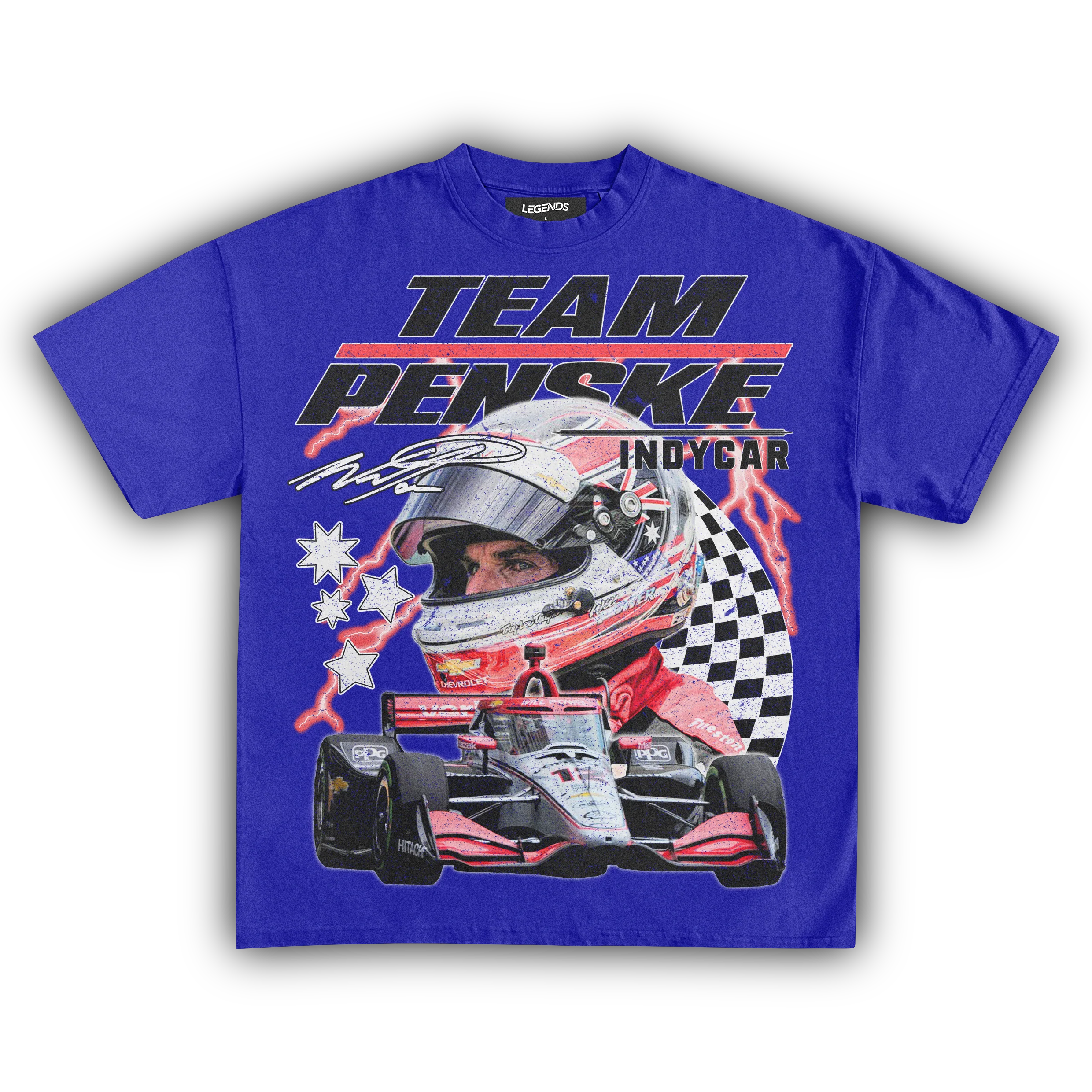 TEAM PENSKE INDYCAR VINTAGE TEE - Image 11