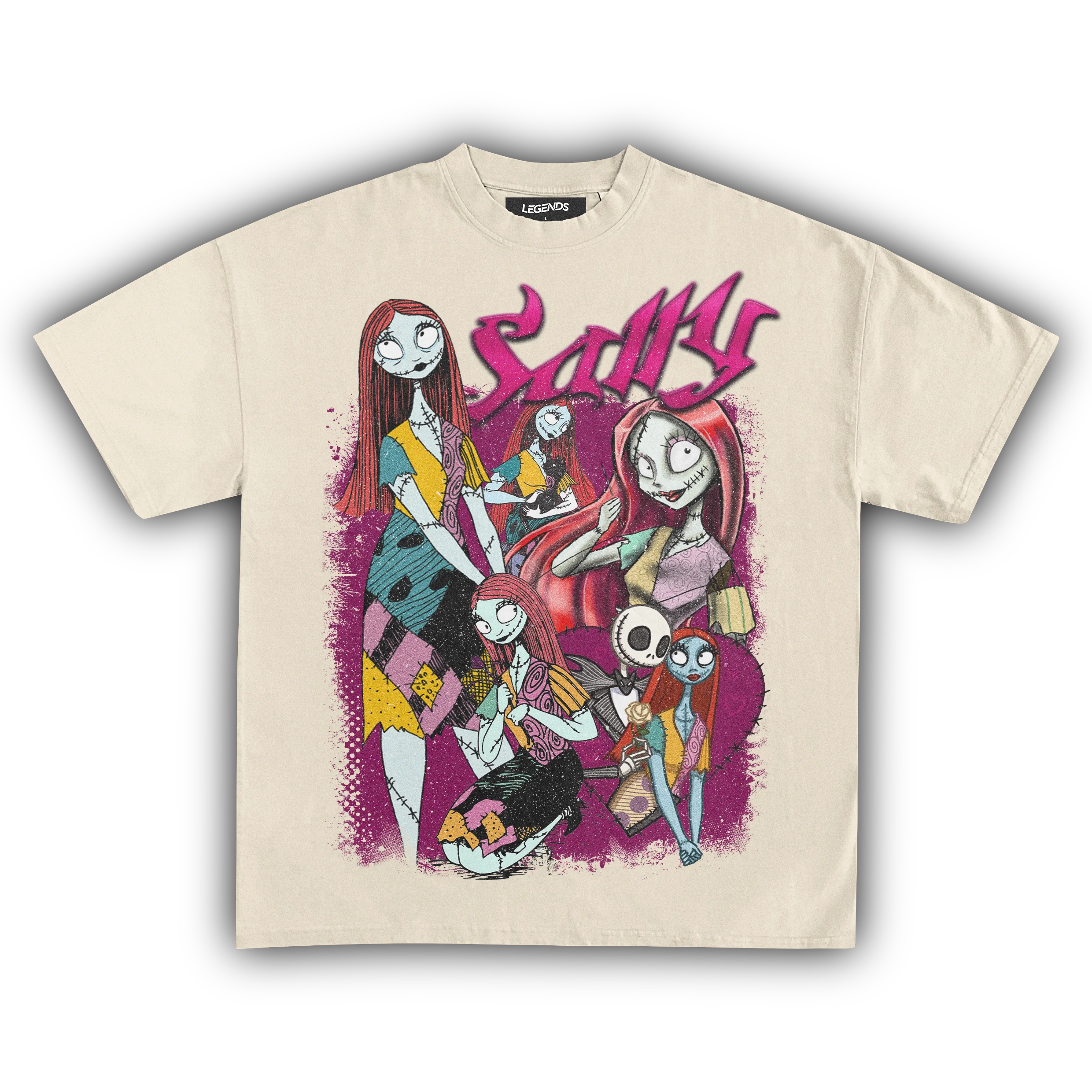 THE NIGHTMARE BEFORE CHRISTMAS: SALLY VINTAGE TEE - Image 8