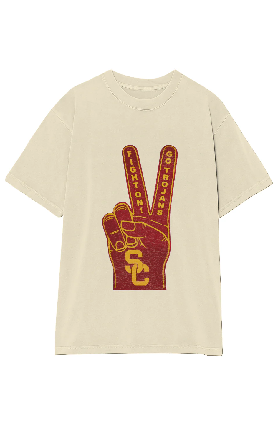 USC TROJANS FIGHT ON! TEE (Double Sided) - Image 13