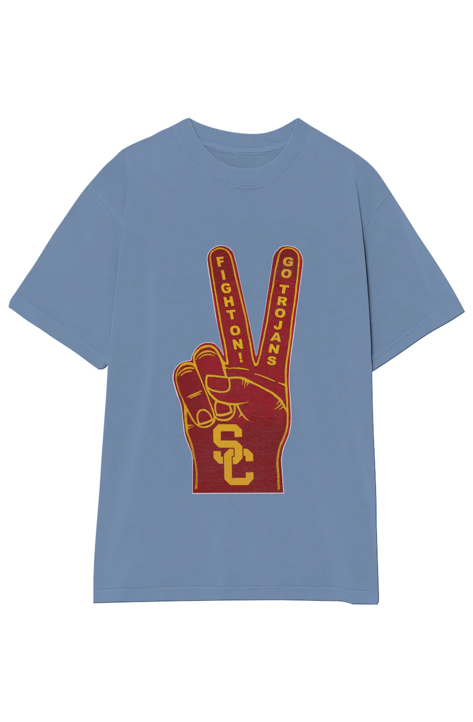 USC TROJANS FIGHT ON! TEE (Double Sided) - Image 15
