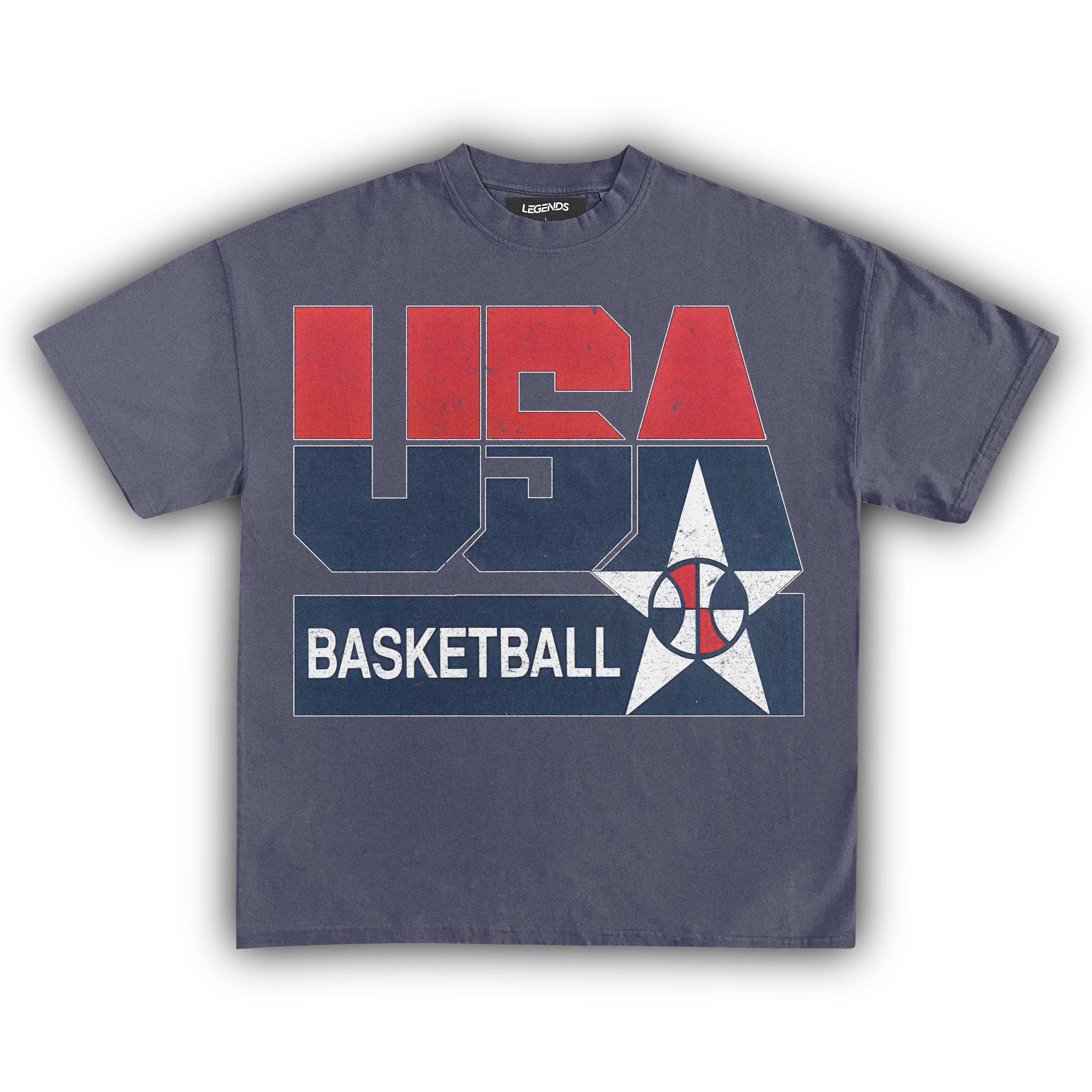 USA BASKETBALL VINTAGE TEE - Image 18