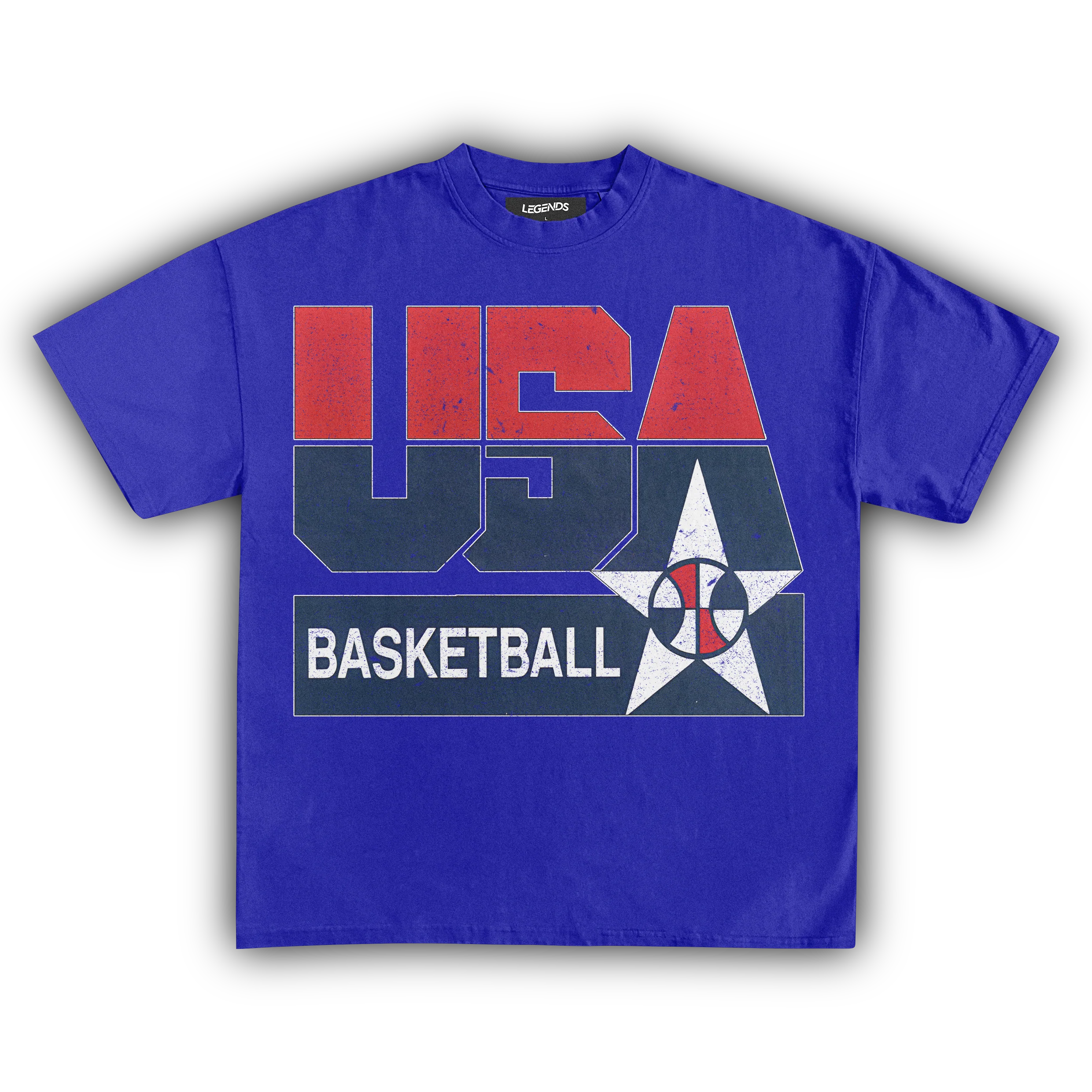 USA BASKETBALL VINTAGE TEE - Image 19