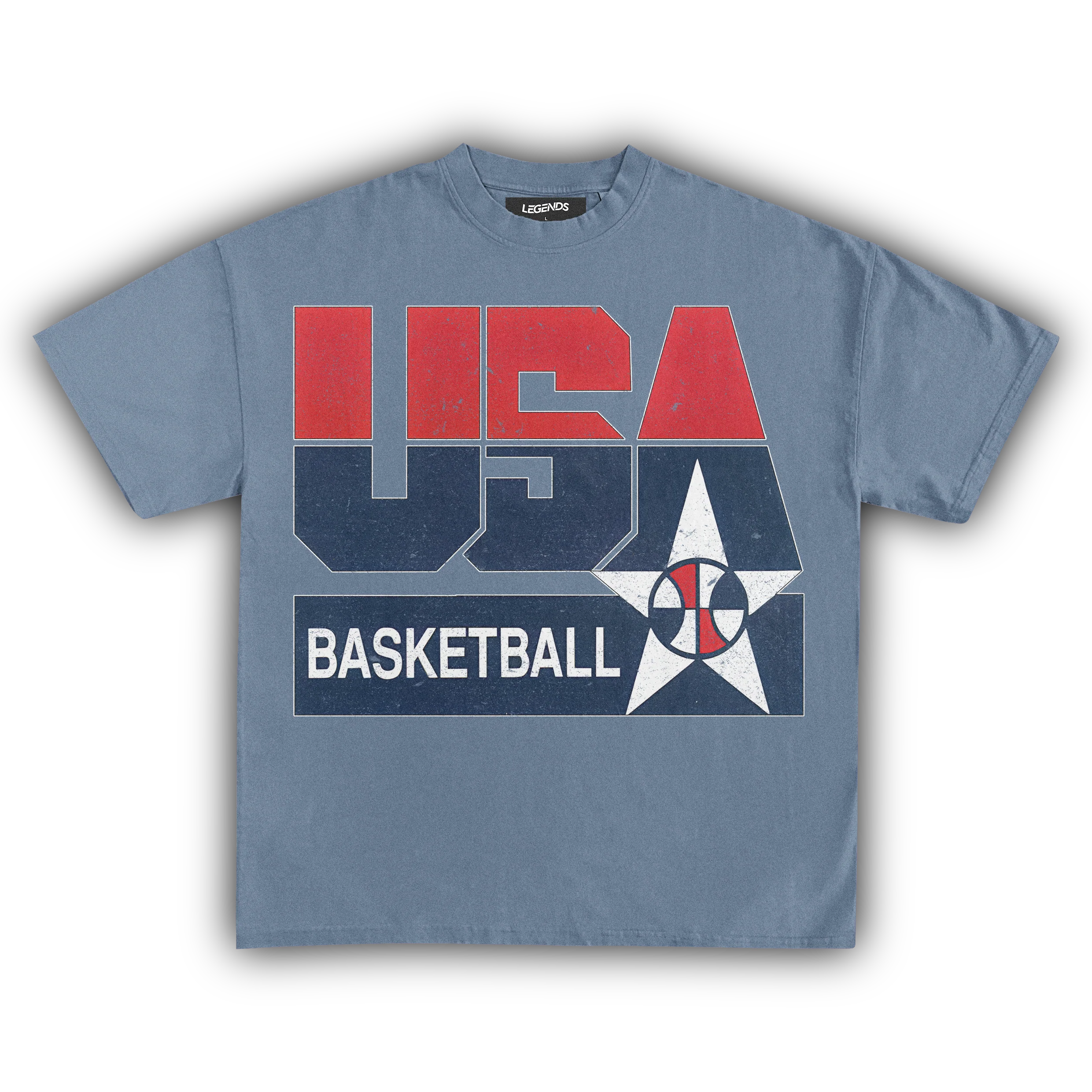 USA BASKETBALL VINTAGE TEE - Image 20