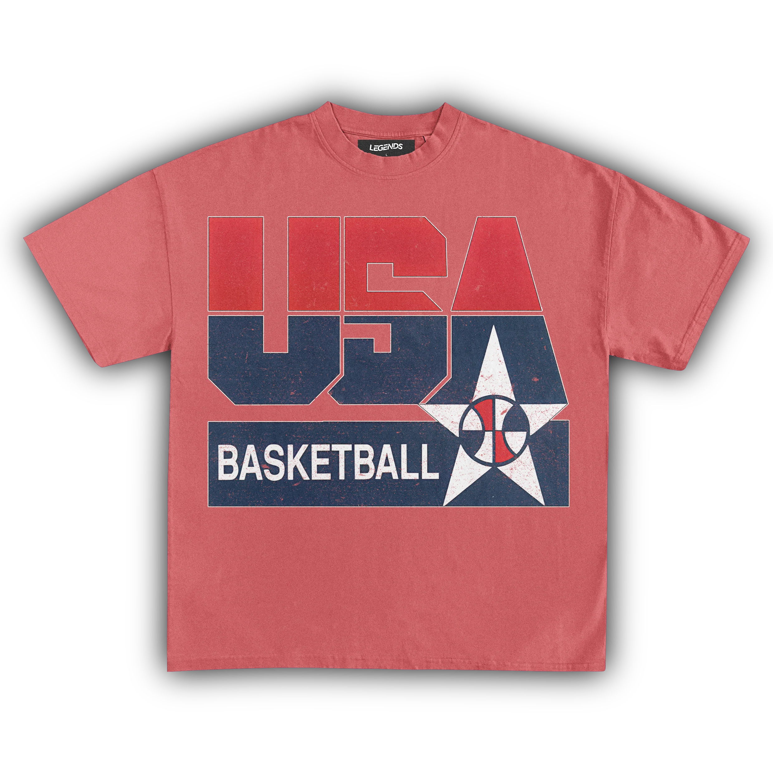 USA BASKETBALL VINTAGE TEE - Image 22