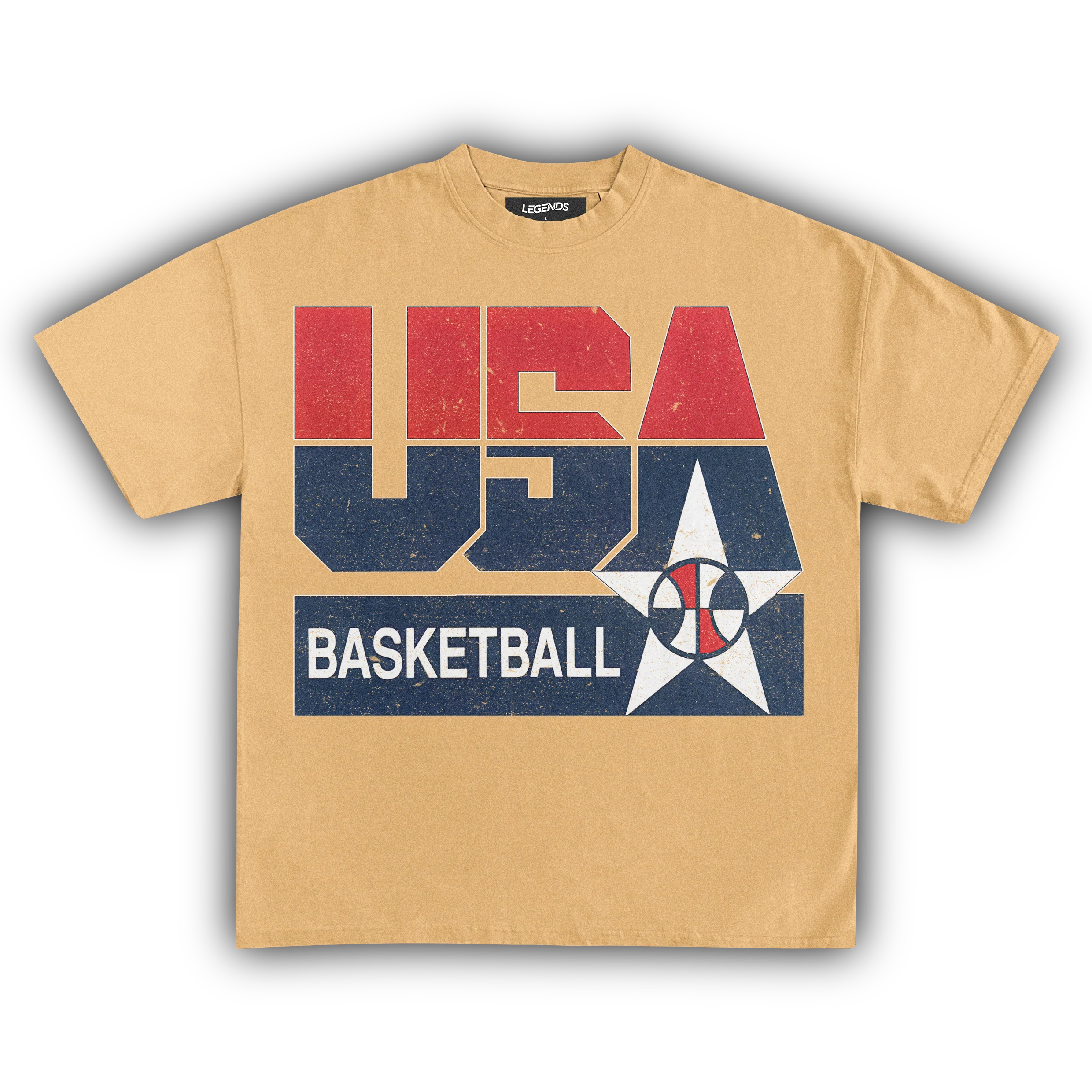 USA BASKETBALL VINTAGE TEE - Image 24