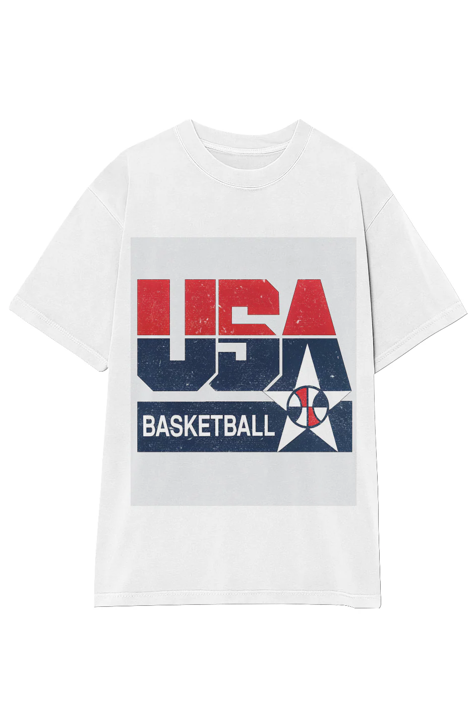 USA BASKETBALL VINTAGE TEE - Image 8