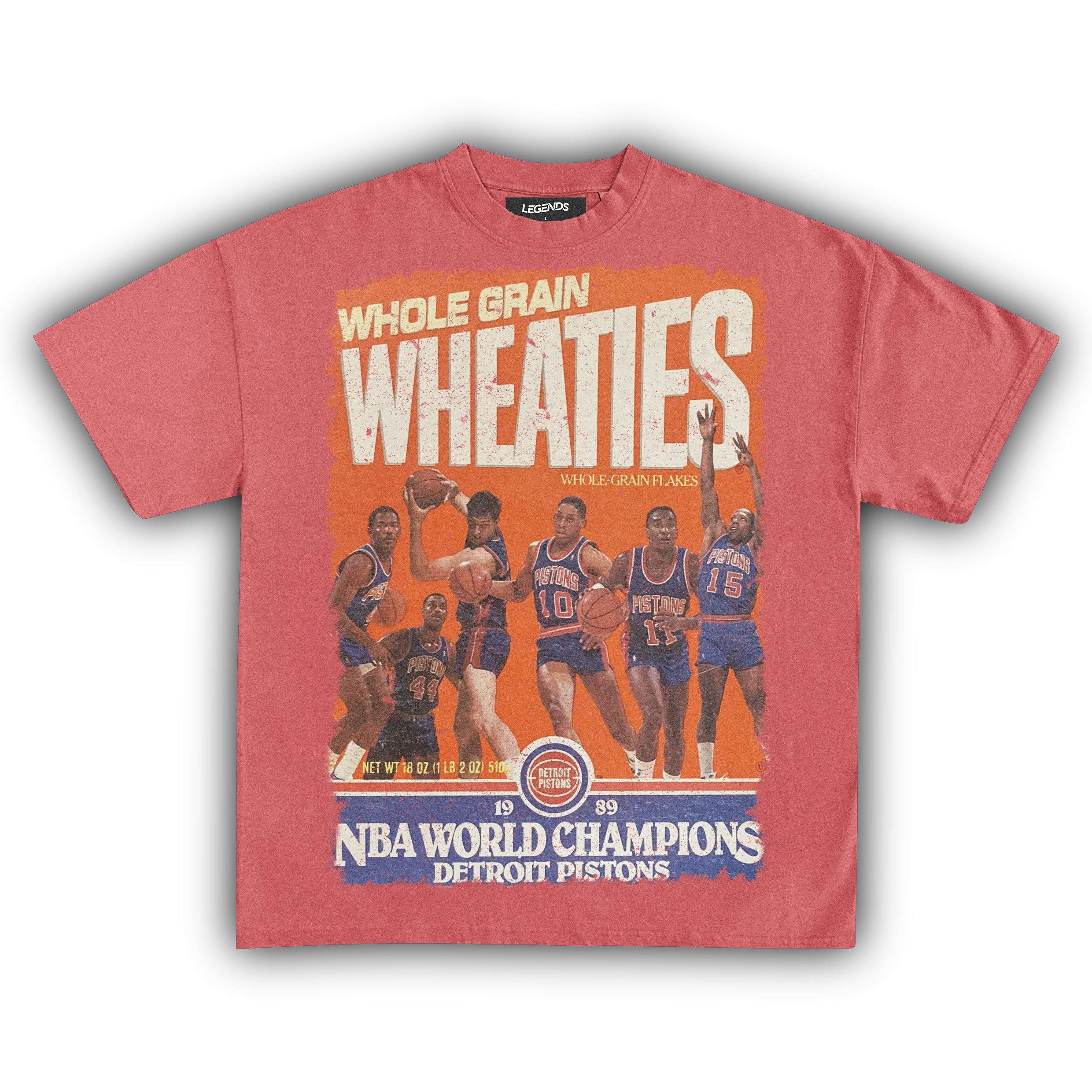 WHEATIES DETROIT PISTONS 1989 VINTAGE TEE - Image 10