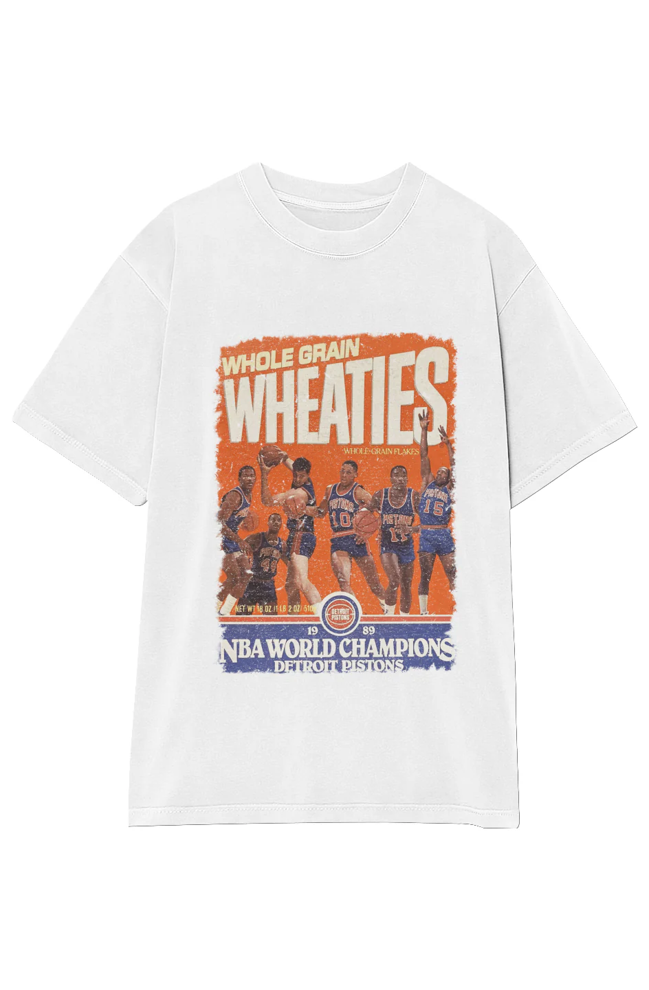 WHEATIES DETROIT PISTONS 1989 VINTAGE TEE - Image 13