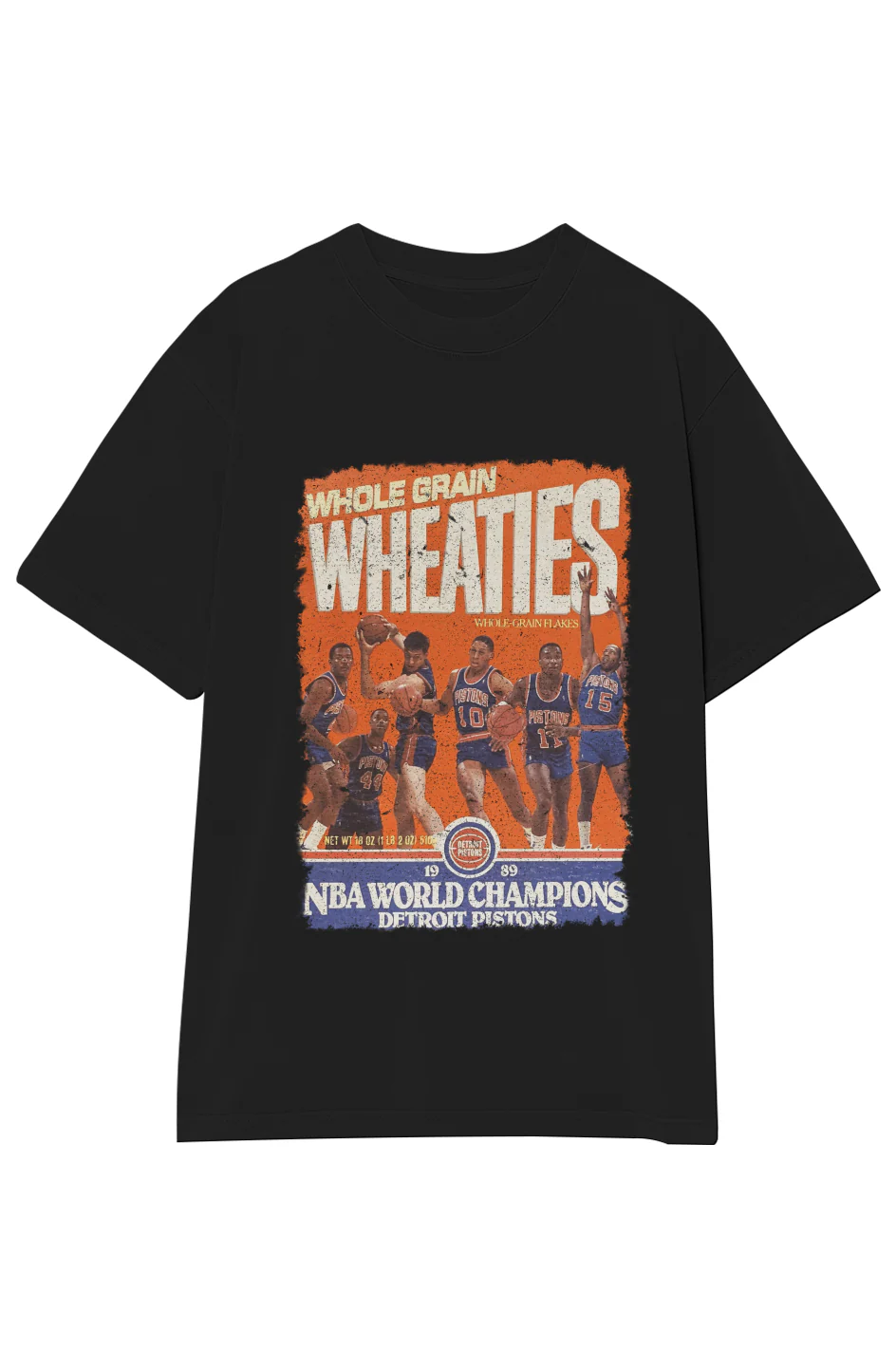 WHEATIES DETROIT PISTONS 1989 VINTAGE TEE - Image 14