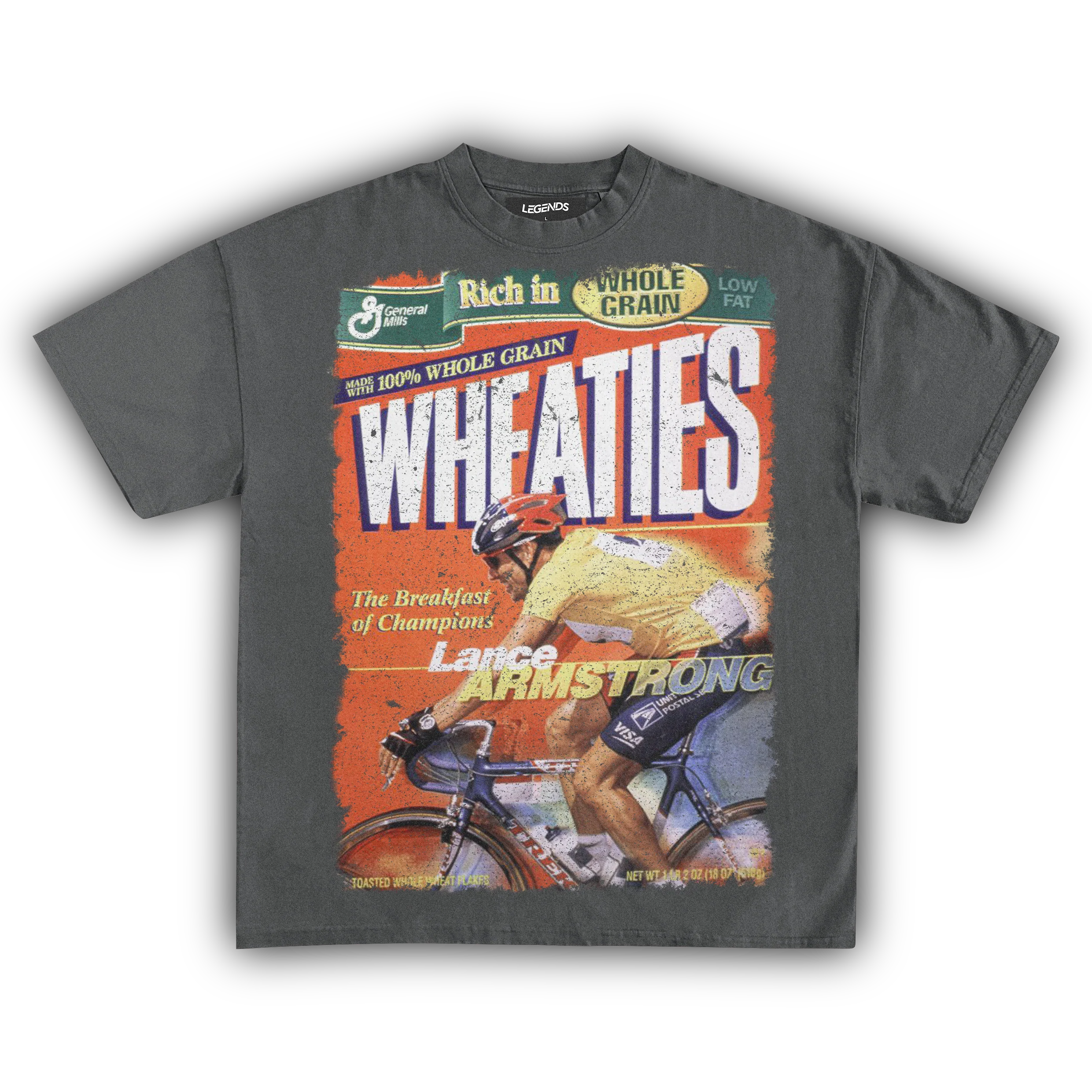 WHEATIES LANCE ARMSTRONG 1999 VINTAGE TEE - Image 3