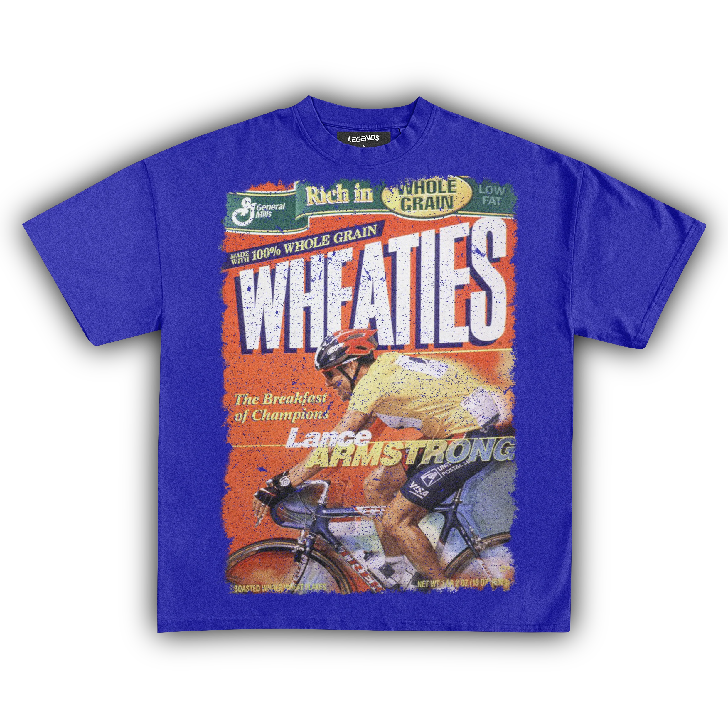 WHEATIES LANCE ARMSTRONG 1999 VINTAGE TEE - Image 4